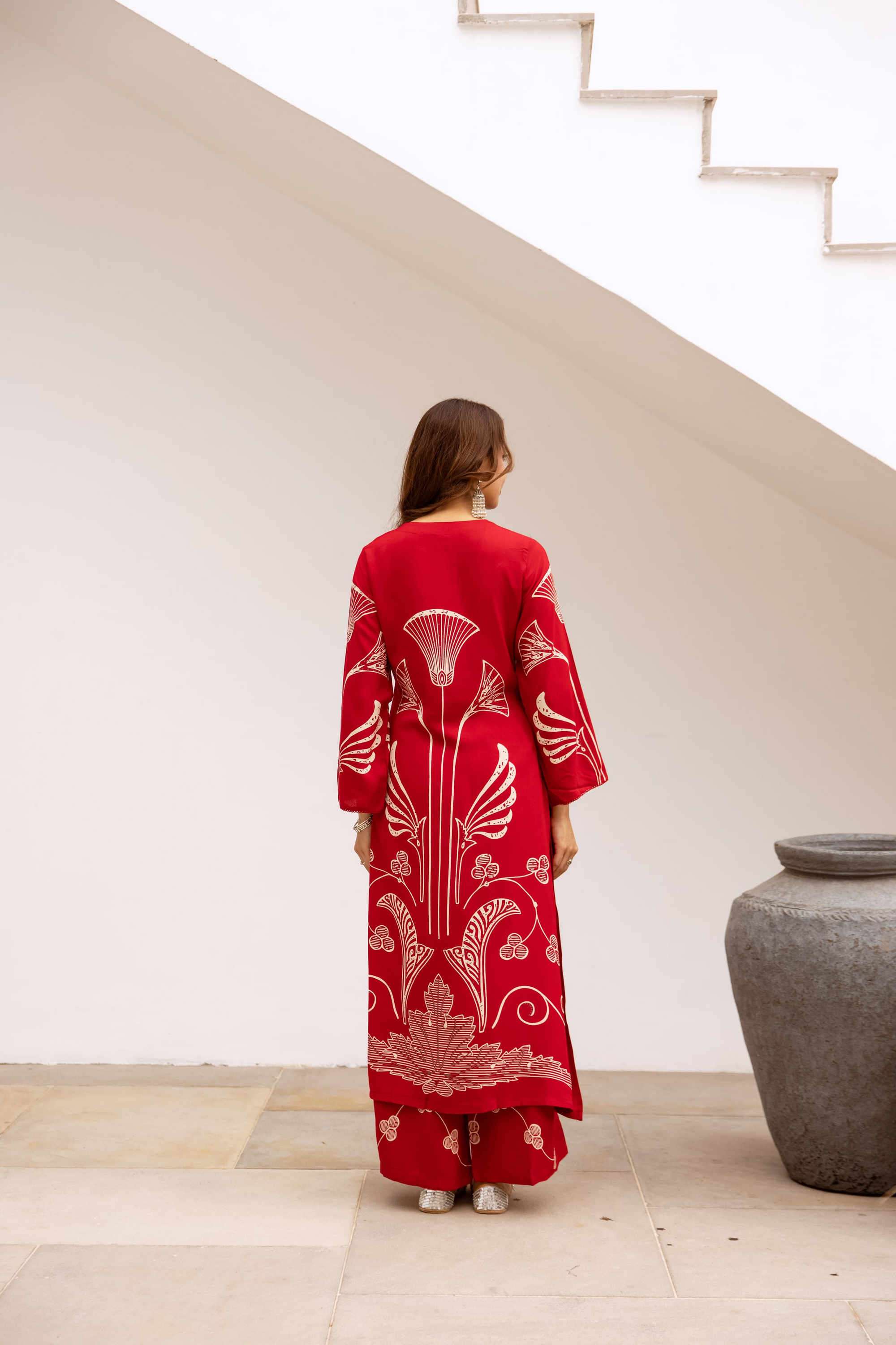 Printed-Round-Neck-Cotton-Women-Kurta-with-Palazzo