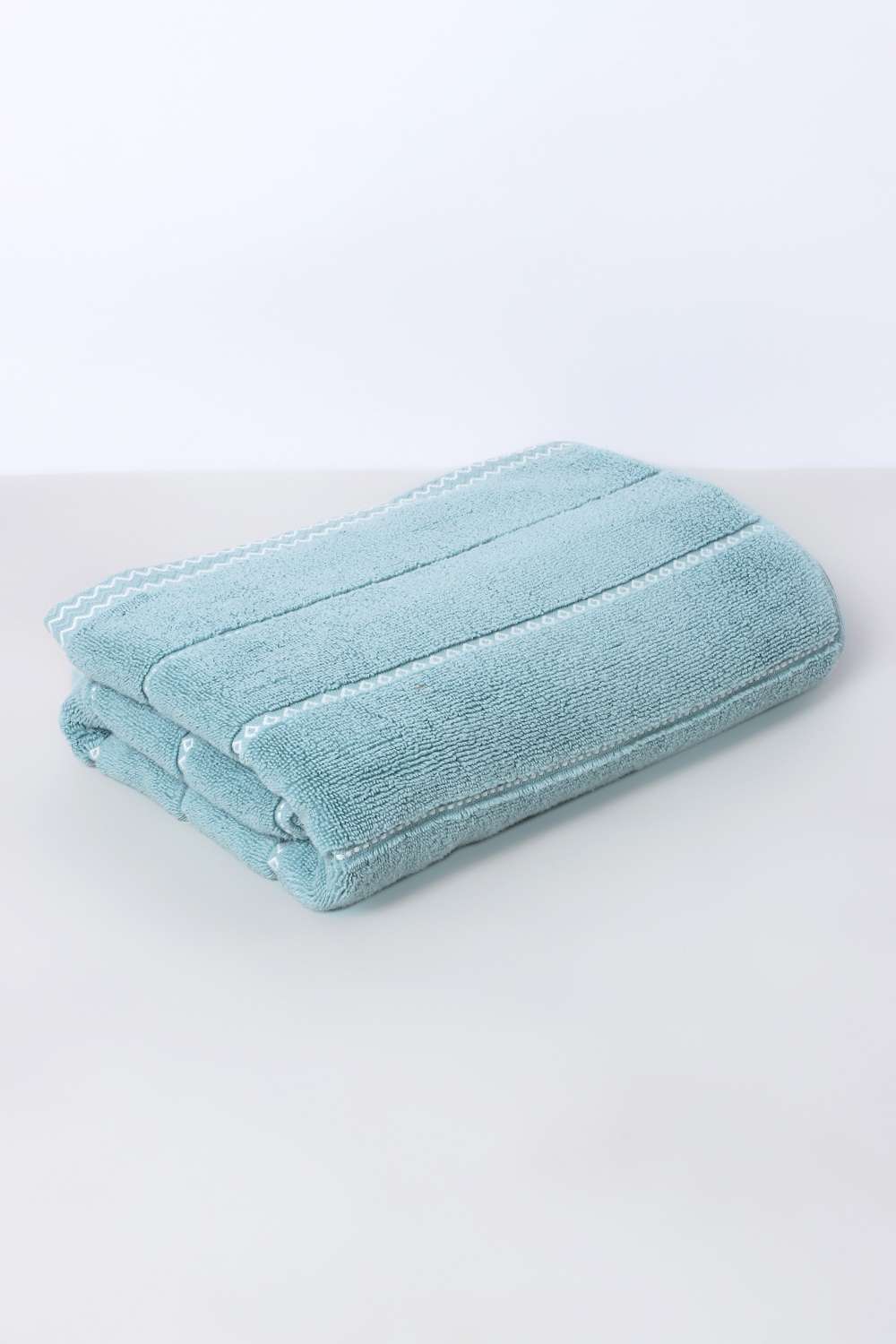 Noah-Air-Zero-Twist-Hand-Towel-Aqua-Yellow-Set-of-4