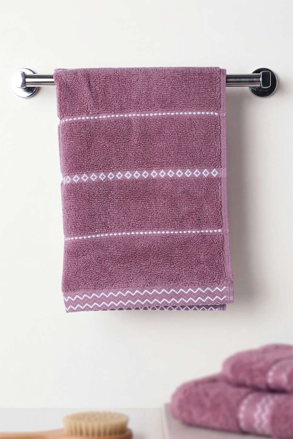 Noah-Air-Zero-Twist-Bath-Towel-Pink-Blue-Set-of-2