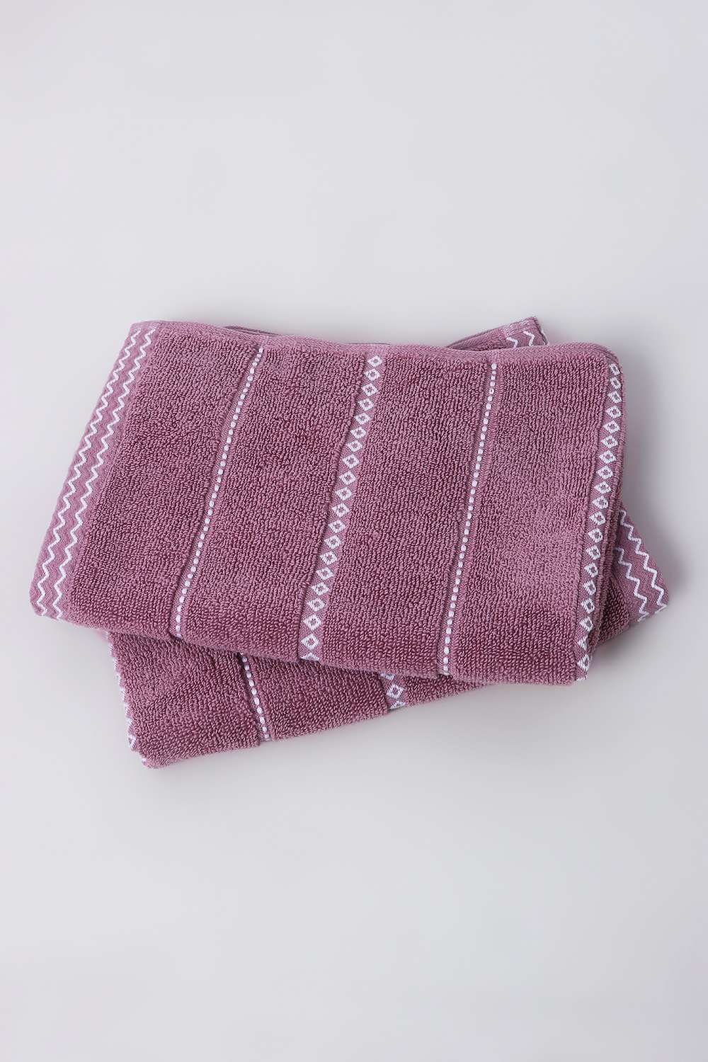 Noah-Air-Zero-Twist-Bath-Towel-Pink-Blue-Set-of-2