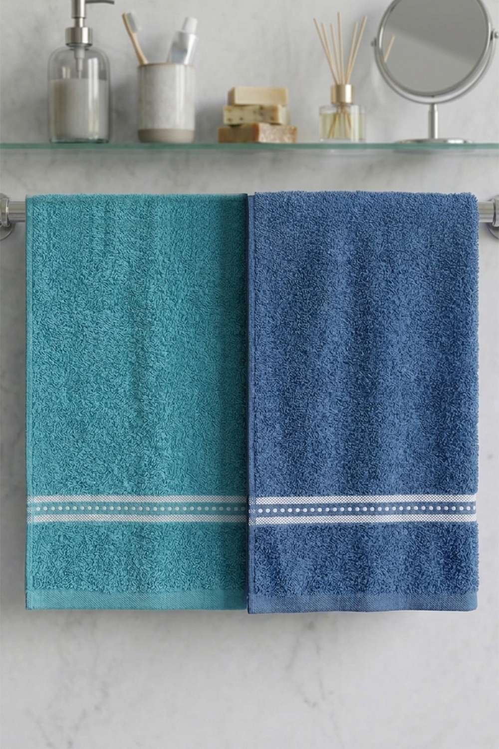 Noah-Zero-Twist-Bath-Towel-40-x-170-Blue