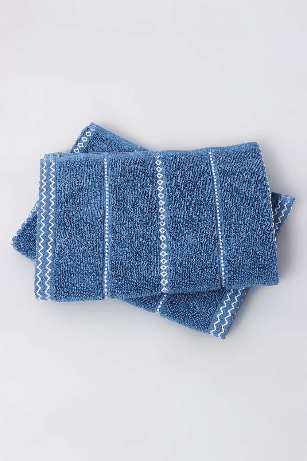 Noah-Zero-Twist-Set-of-2-Hand-Towel-40X60-Blue