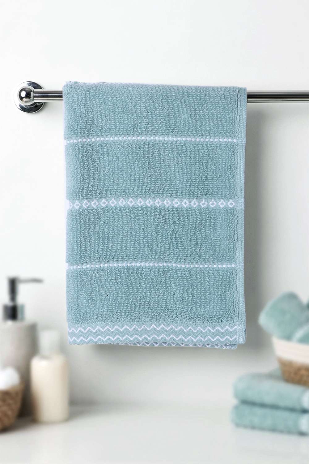 Noah-Zero-Twist-Set-of-2-Hand-Towel-40X60-Auqa