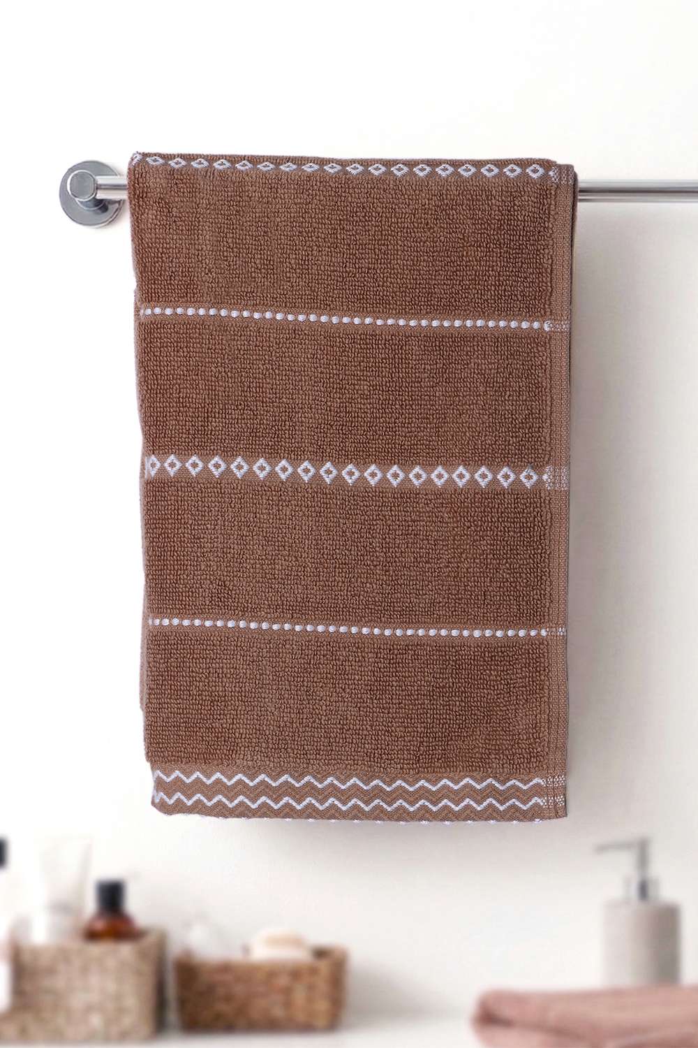 Noah-Zero-Twist-Set-of-2-Hand-Towel-40X60-Mocha