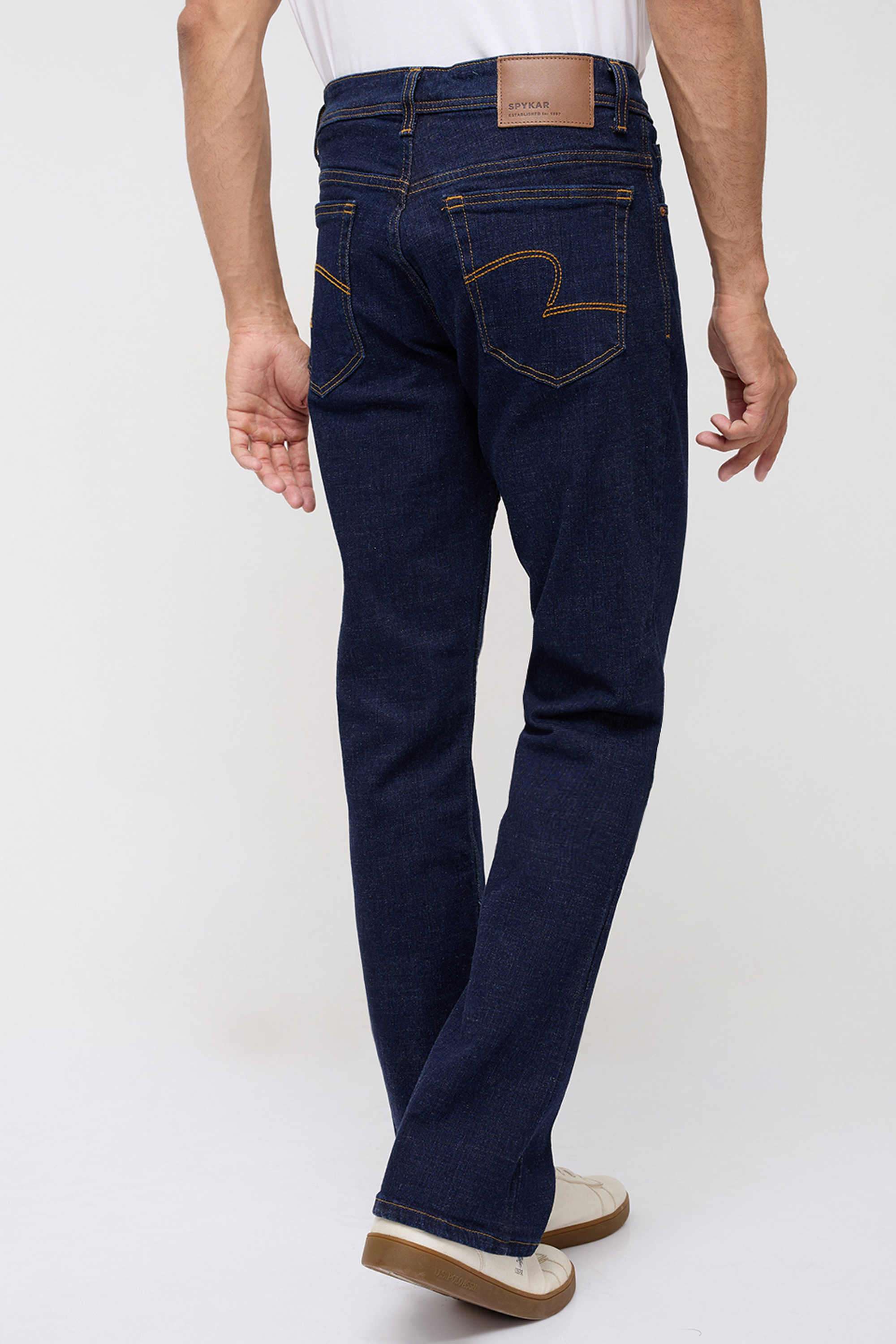Solid-Cotton-Regular-Fit-Men-s-Jeans