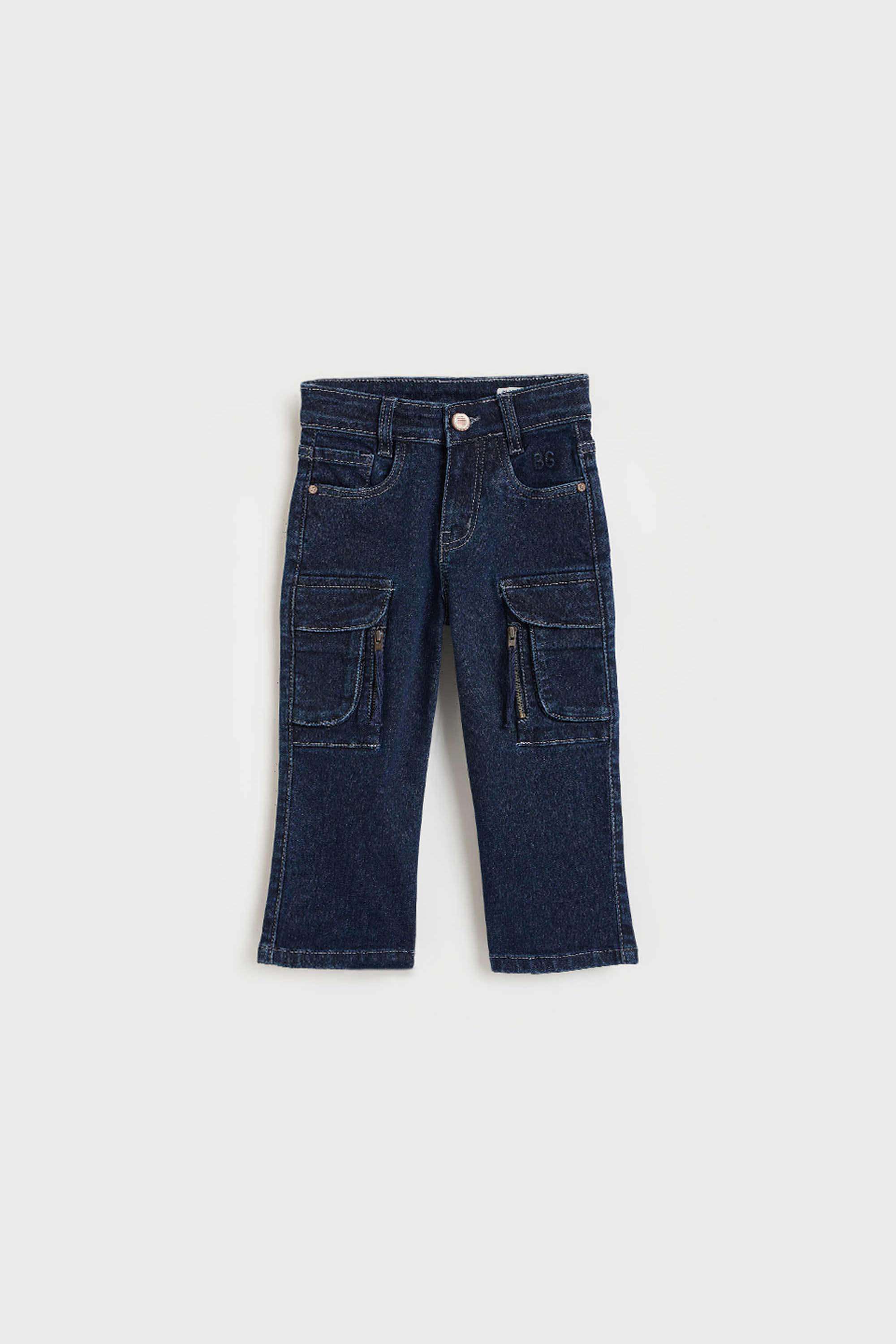 Solid-Cotton-Straight-Fit-Boys-Jeans