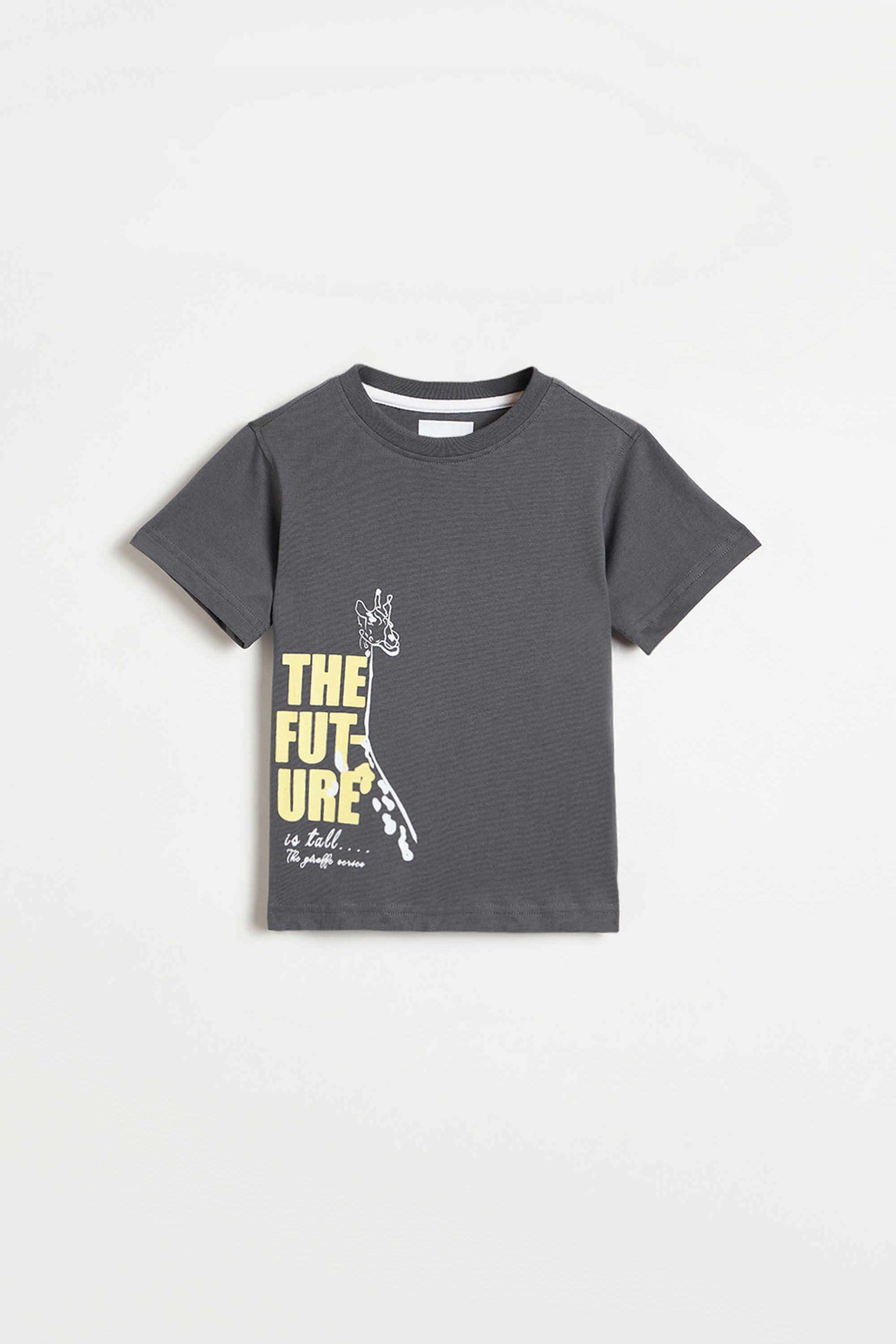 Solid-Cotton-Round-Neck-Boys-T-Shirt