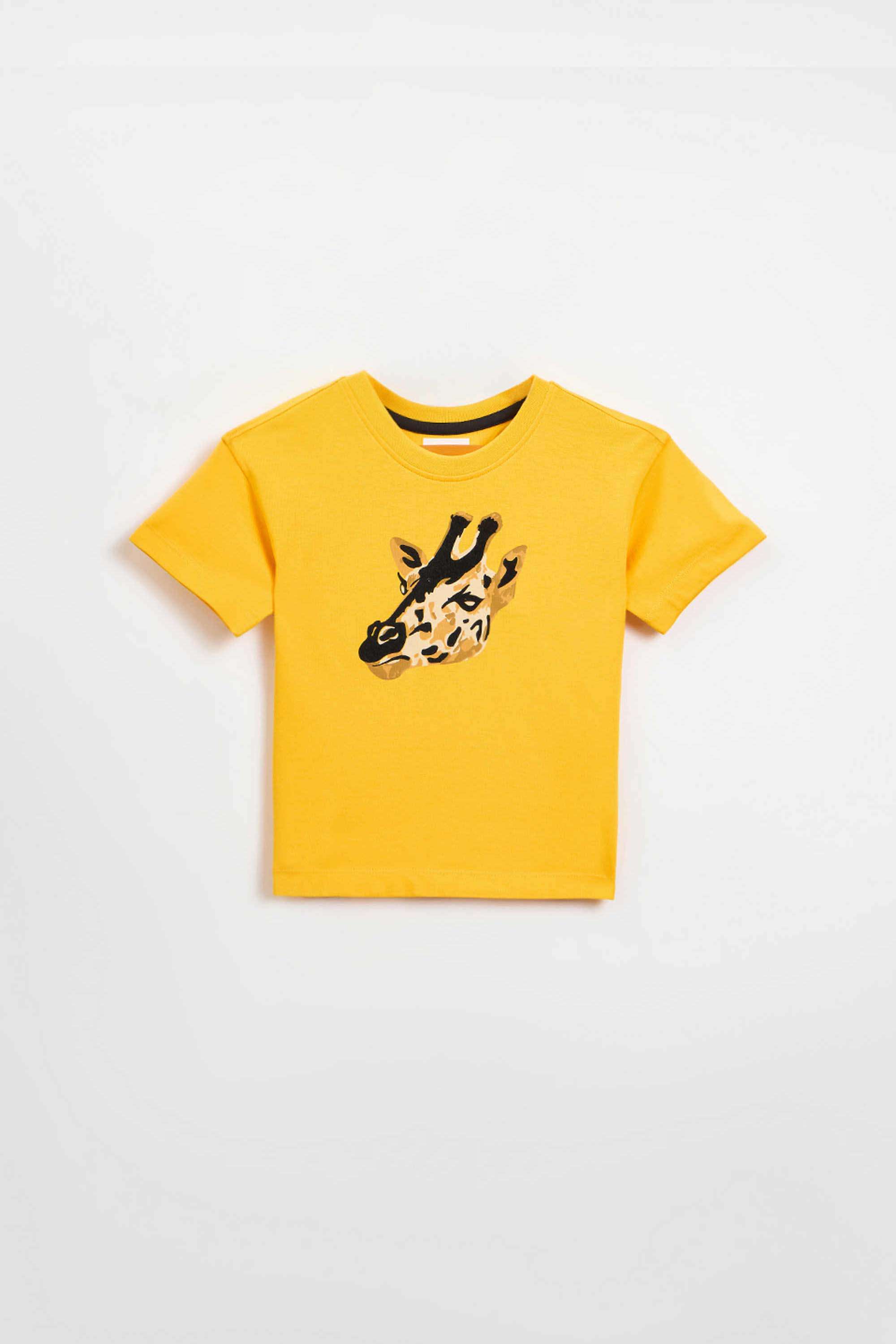 Solid-Cotton-Round-Neck-Boys-T-Shirt