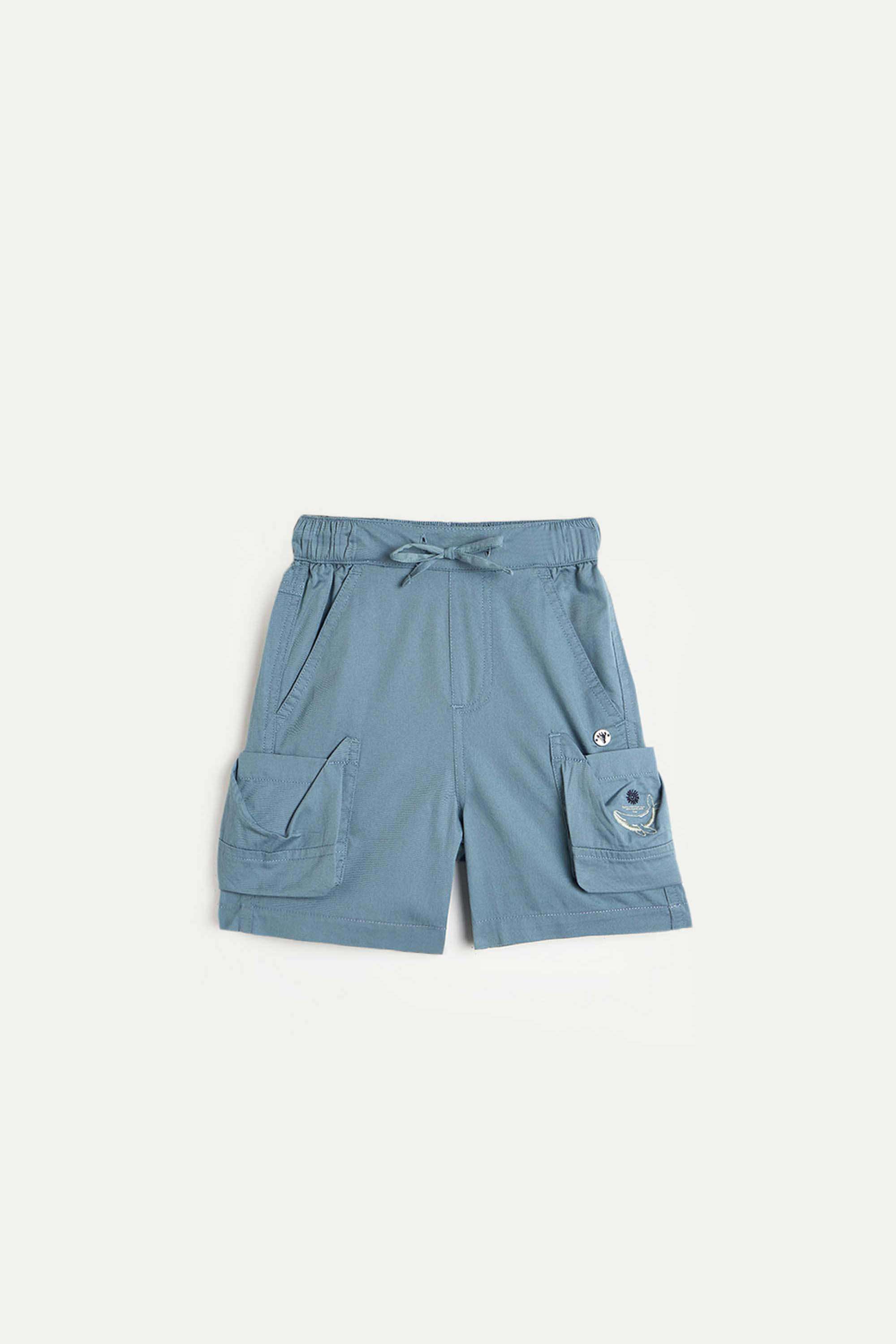 Solid-Cotton-Regular-Fit-Boys-Shorts