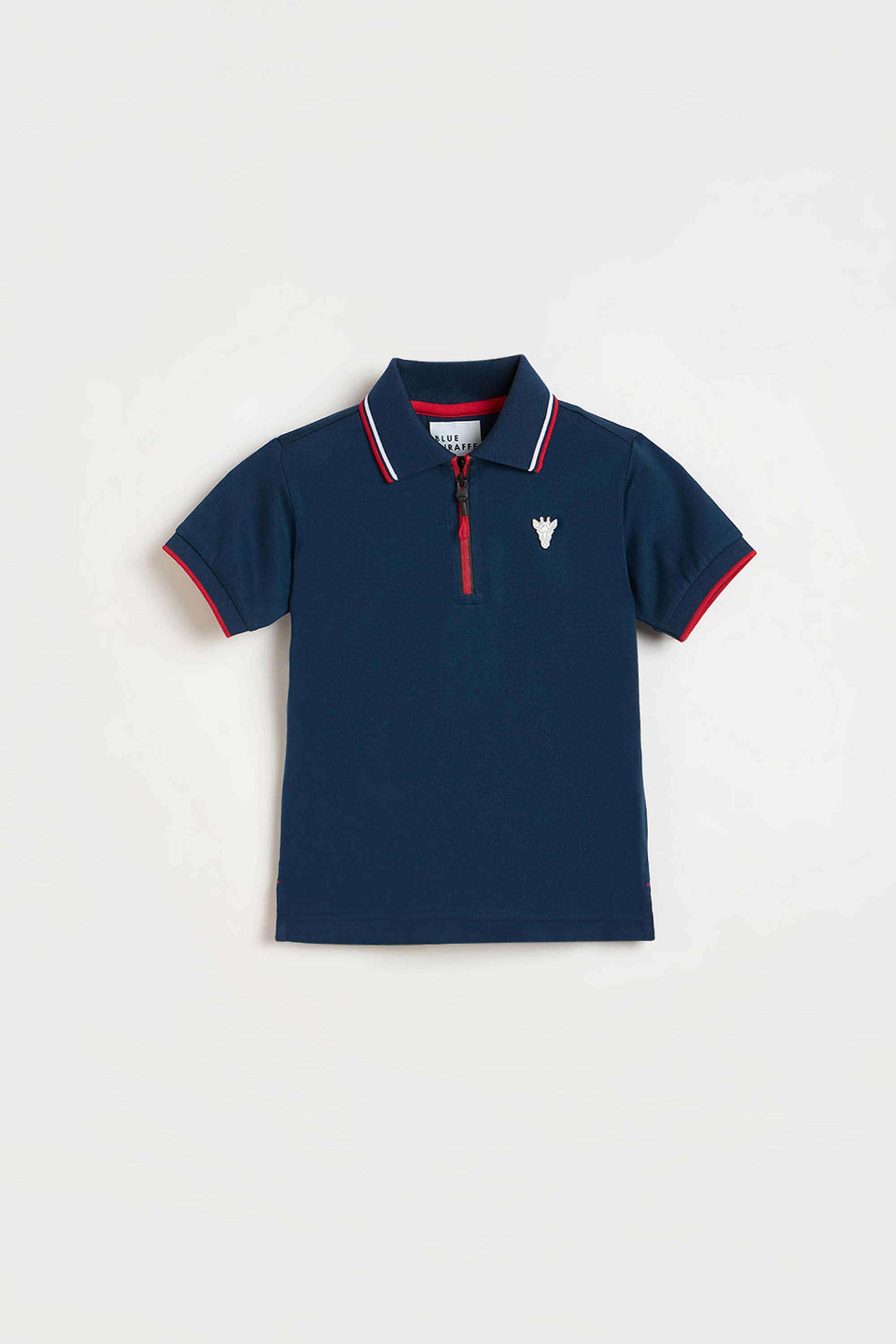 Solid-Cotton-Polo-Boys-T-Shirt