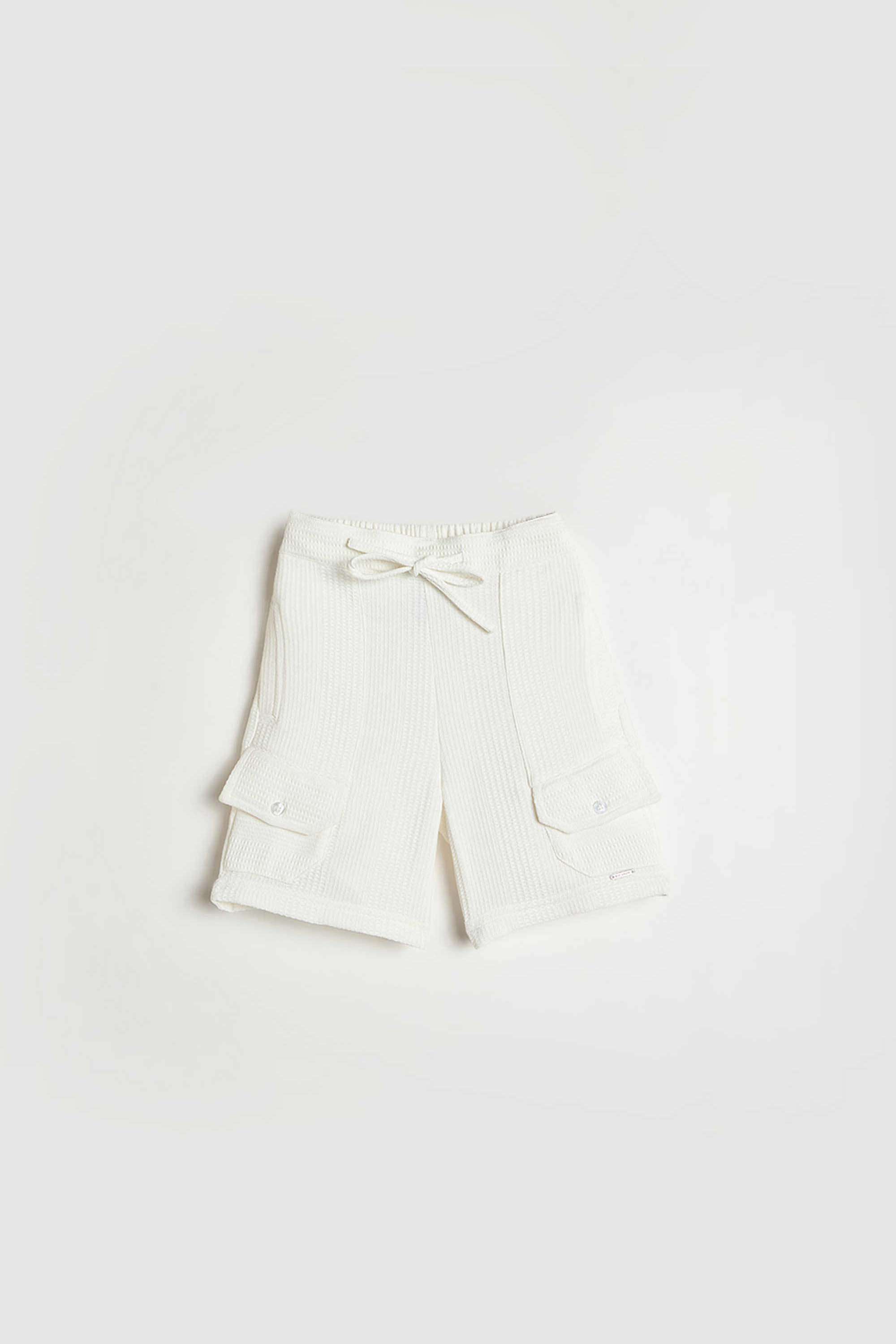 Solid-Polyester-Blend-Regular-Fit-Boys-Shorts