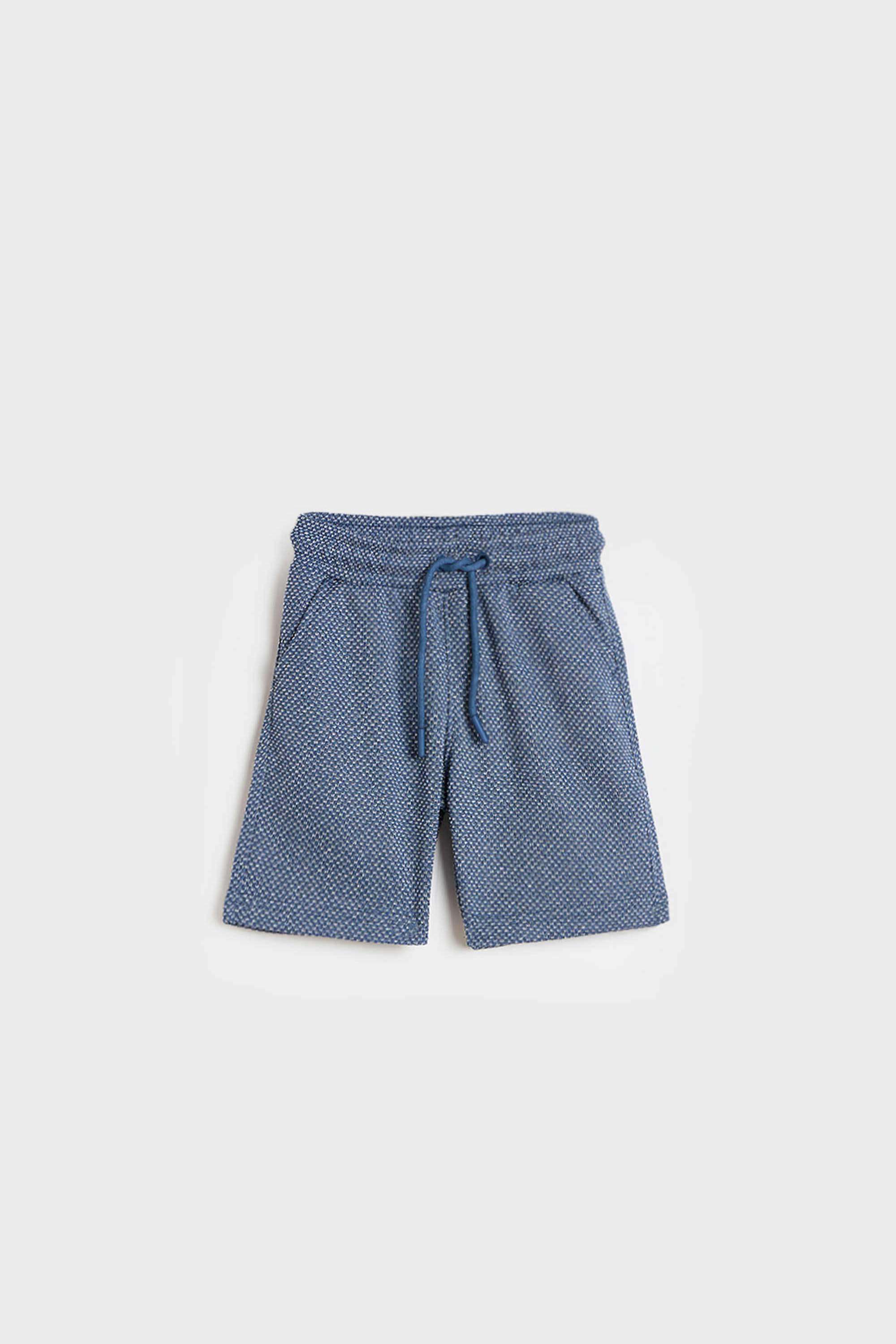Solid-Polyester-Blend-Regular-Fit-Boys-Shorts