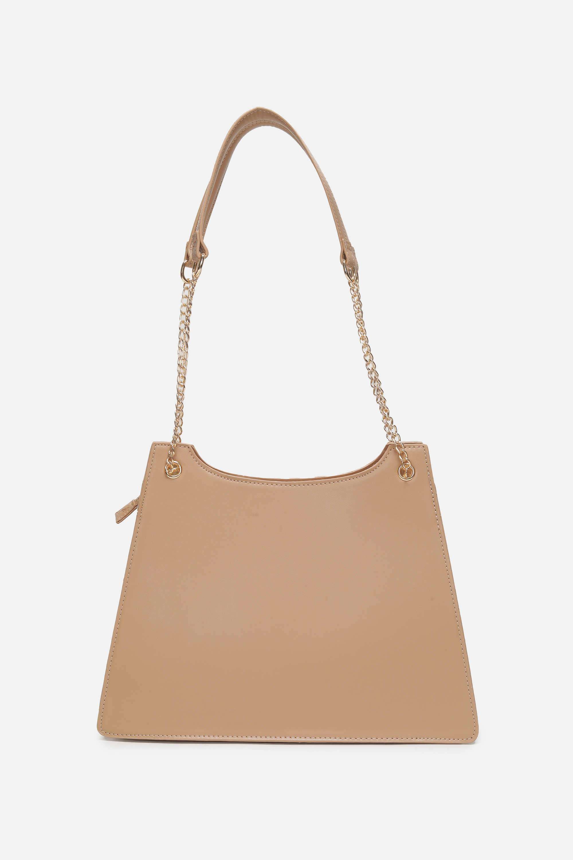 EMBOSSING-GEOMETRY-Zipper-PU-Women-Casual-Wear-Sling-Bag