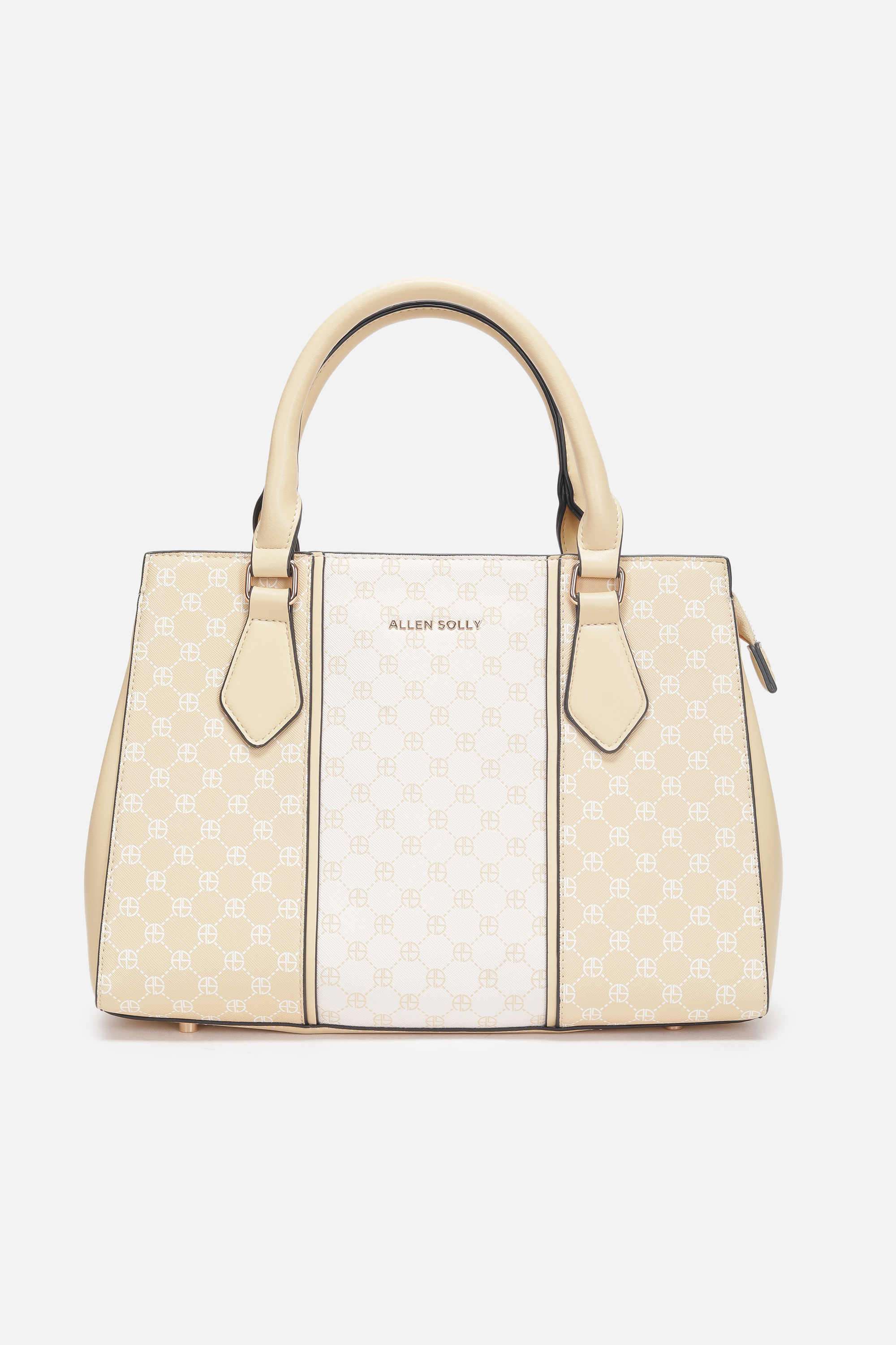 MONOGRAM-Zipper-PU-Women-Casual-Wear-Sling-Bag