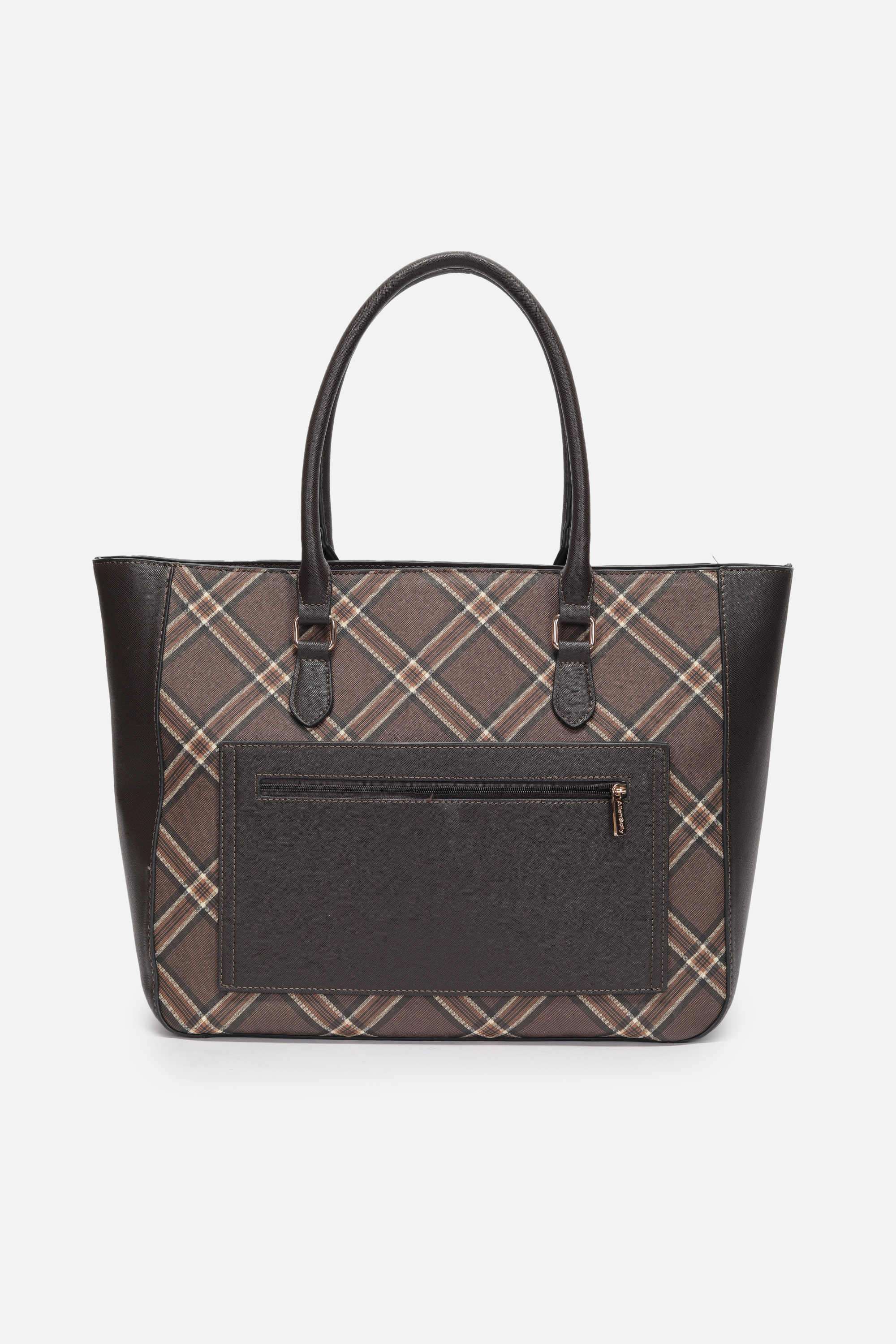 TIMELESS-TWEED-Zipper-PU-Women-Casual-Wear-Laptop-Bag