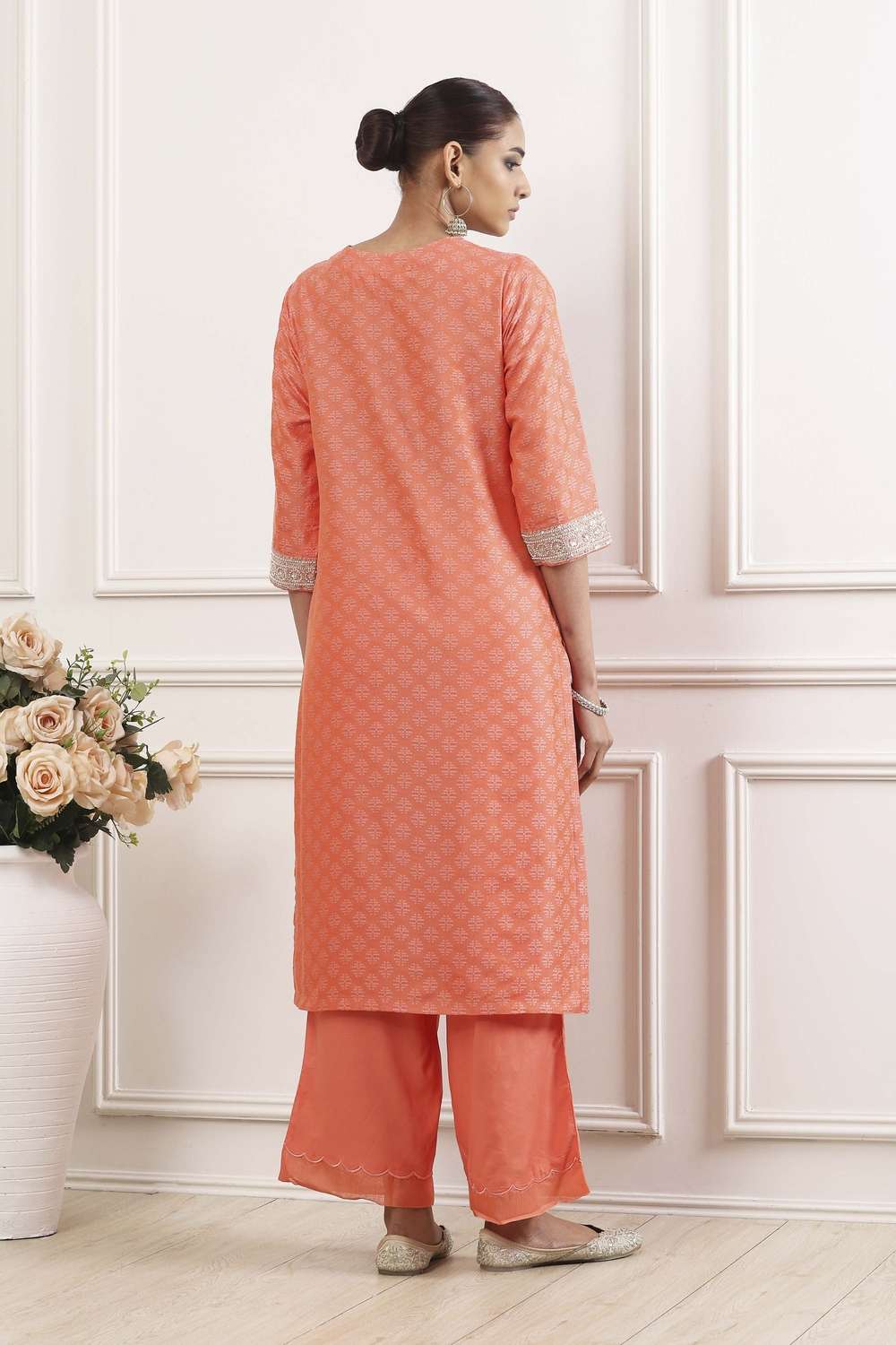 Printed-Polyester-Round-Neck-Women-Kurta-with-Pant-and-Dupatta