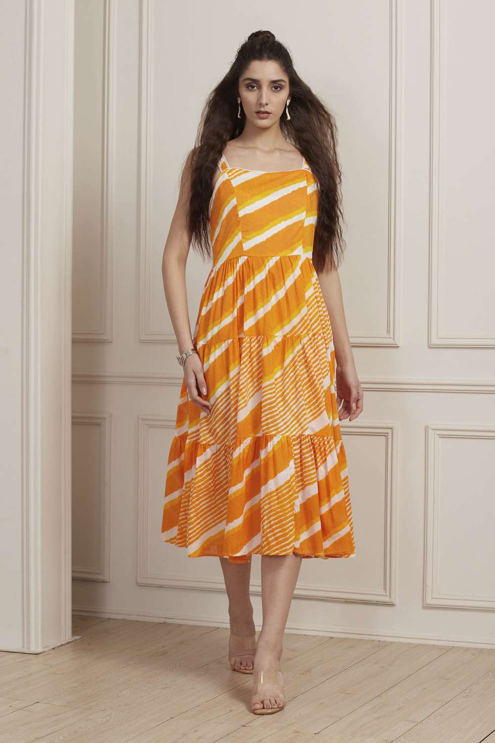 Solid-Cotton-Women-s-Dress