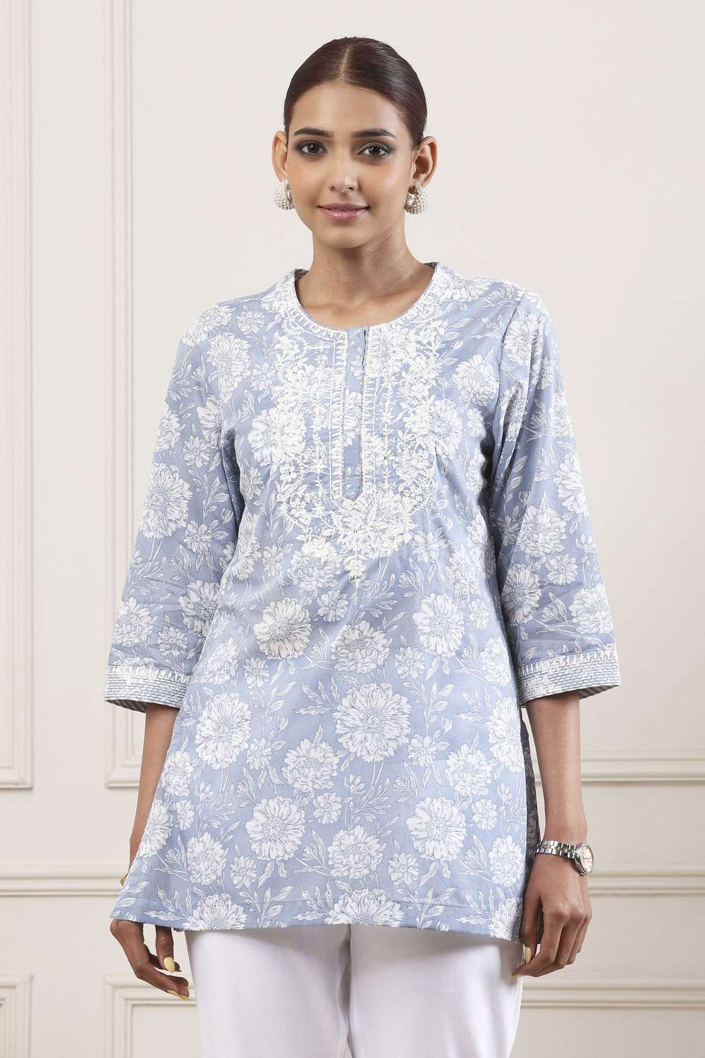 Textured-Cotton-Women-s-Tunic