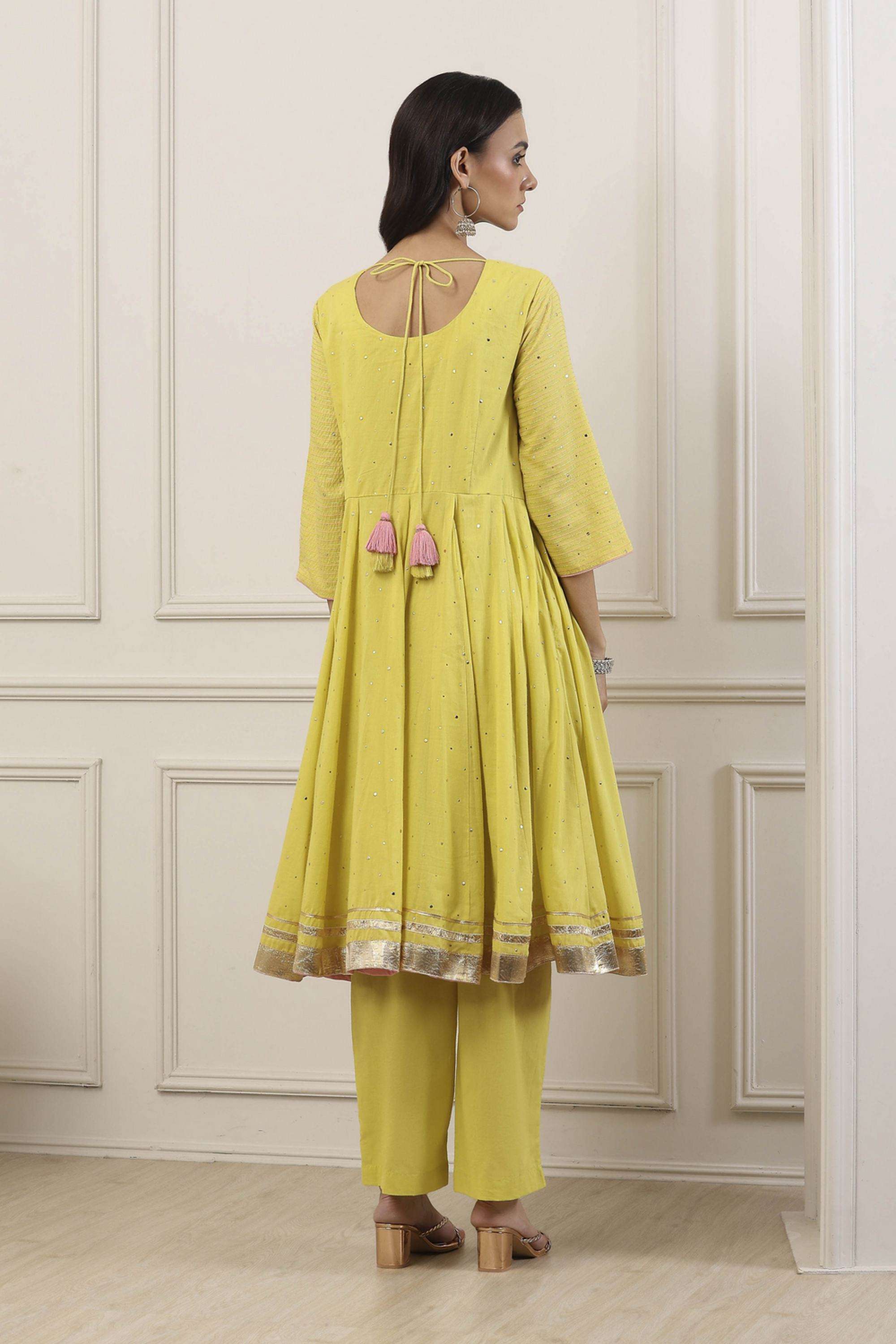 Embroidered-Cotton-Round-Neck-Women-Kurta-with-Pant-and-Dupatta