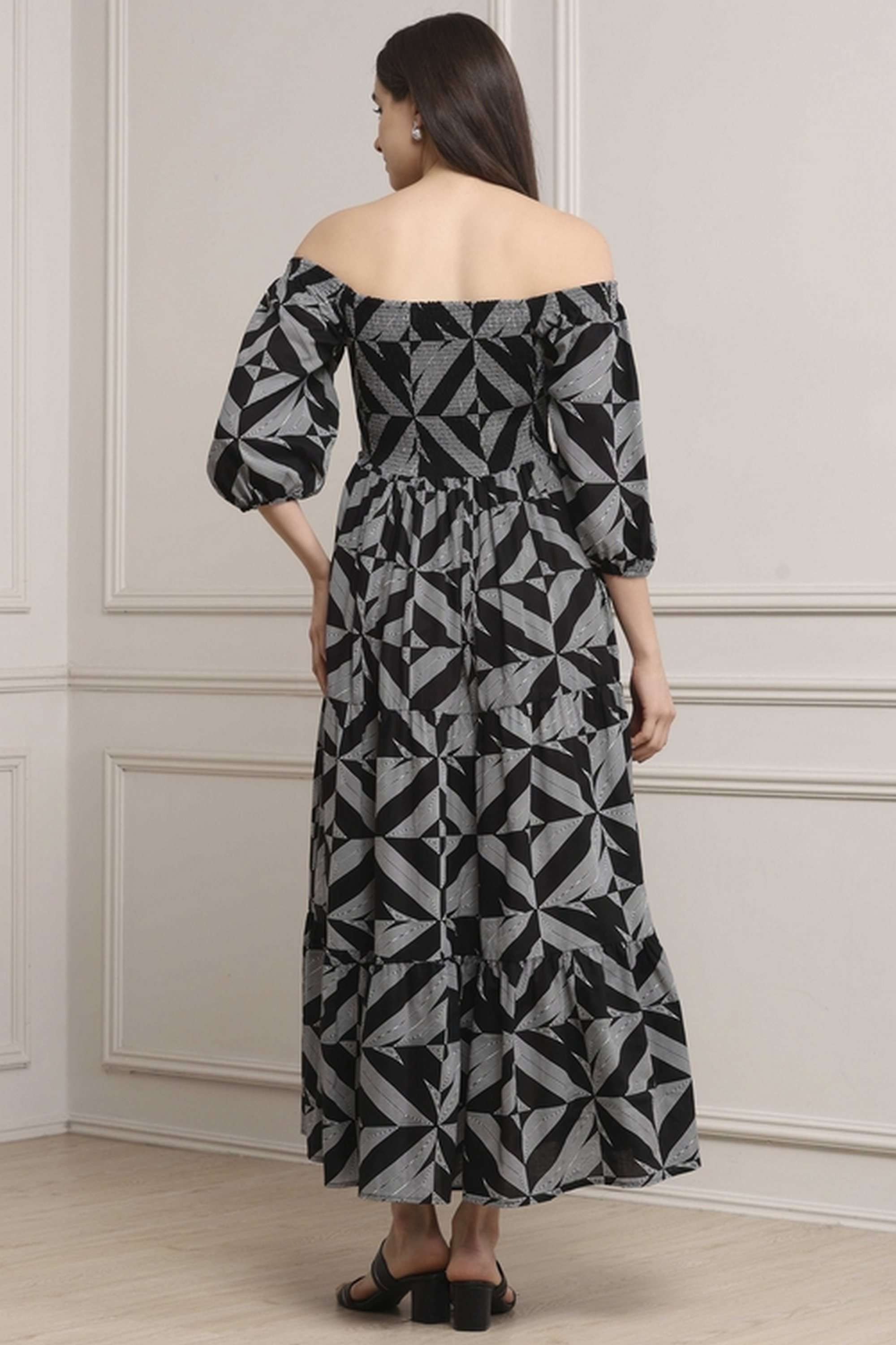 Textured-Cotton-Women-Dress