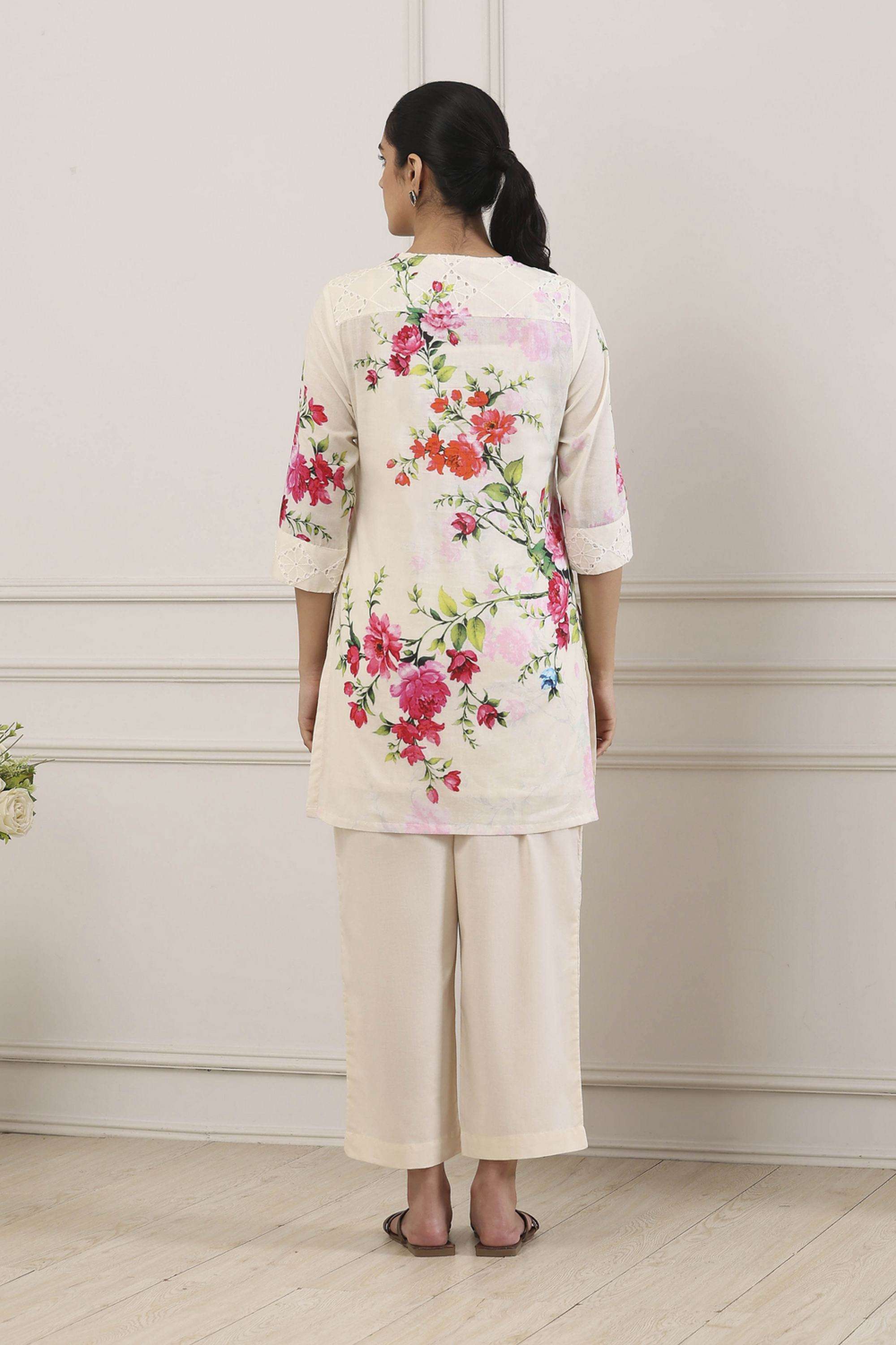 Floral-Cotton-Round-Neck-Women-Kurta-with-Palazzo