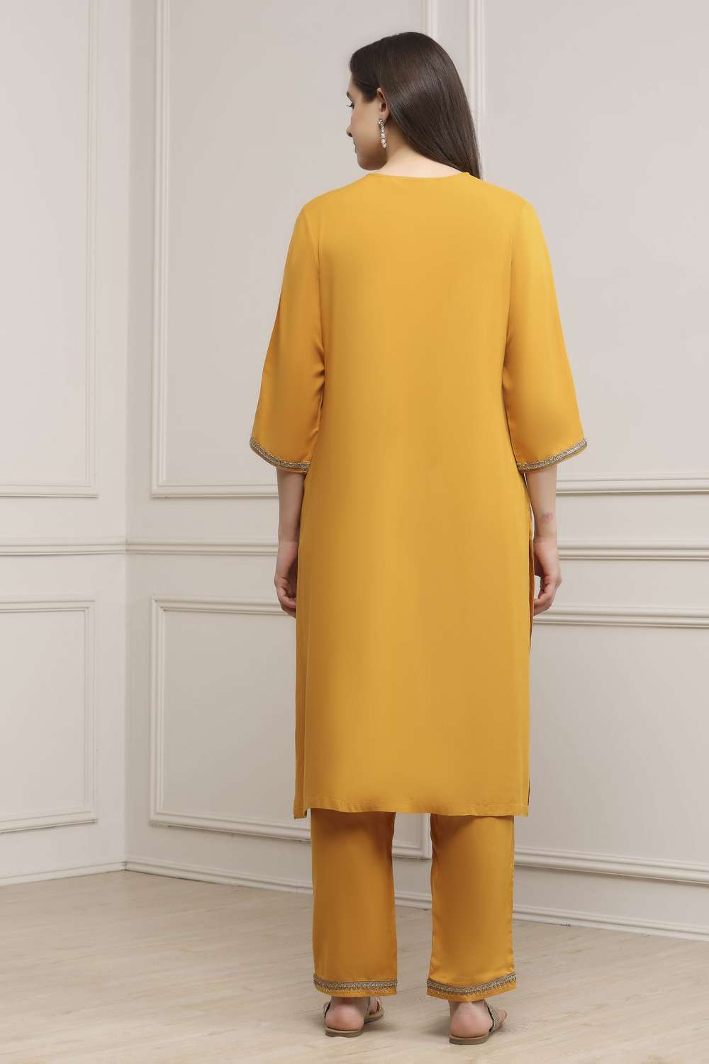 Embroidered-Rayon-V-Neck-Women-Kurta-with-Pant-and-Dupatta