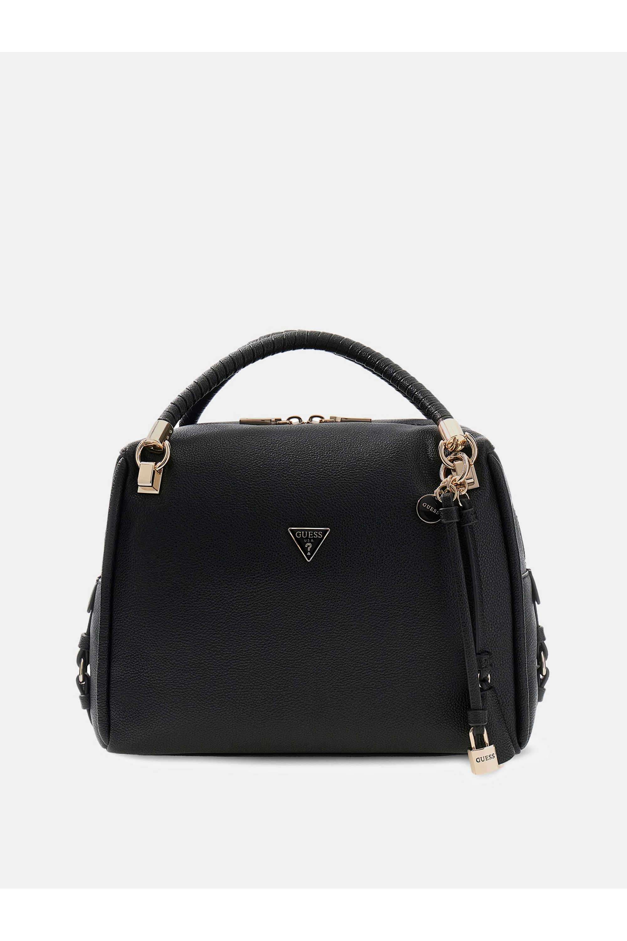 Zipper-Closure-PU-Women-Casual-Wear-Satchel