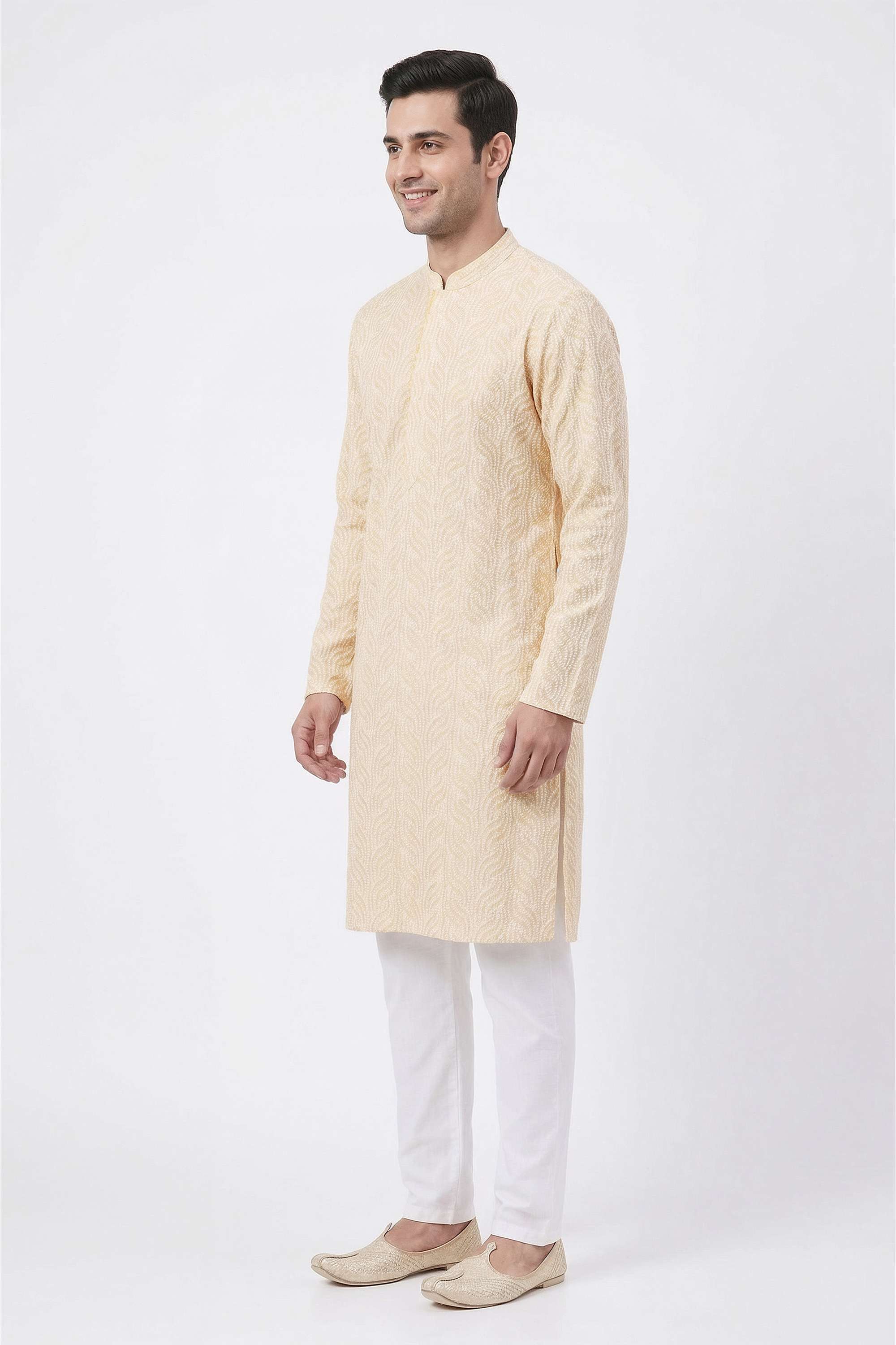 Embroidered-Rayon-Regular-Fit-Men-s-Festive-Wear-Kurta