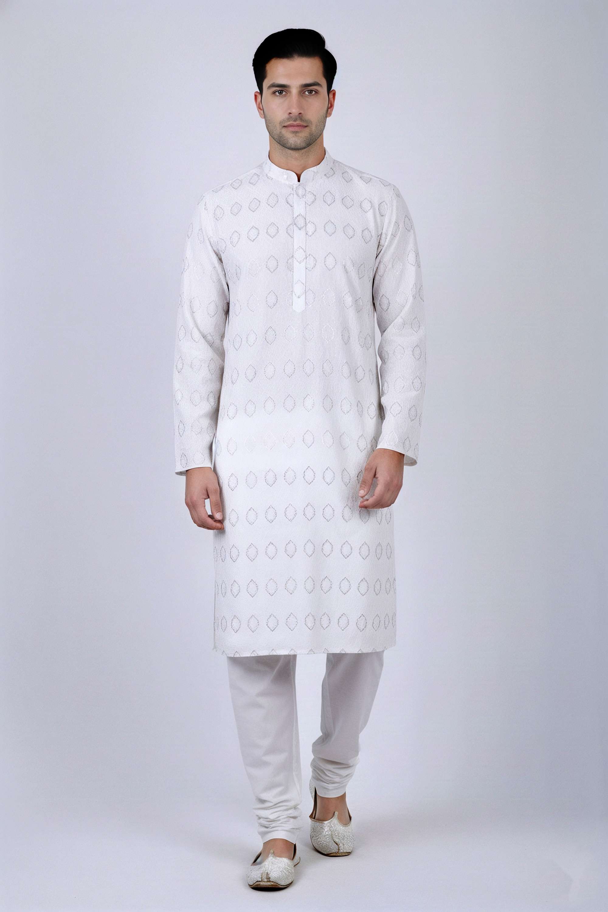 Embroidered-Blended-Fabric-Men-s-Casual-Wear-Kurta