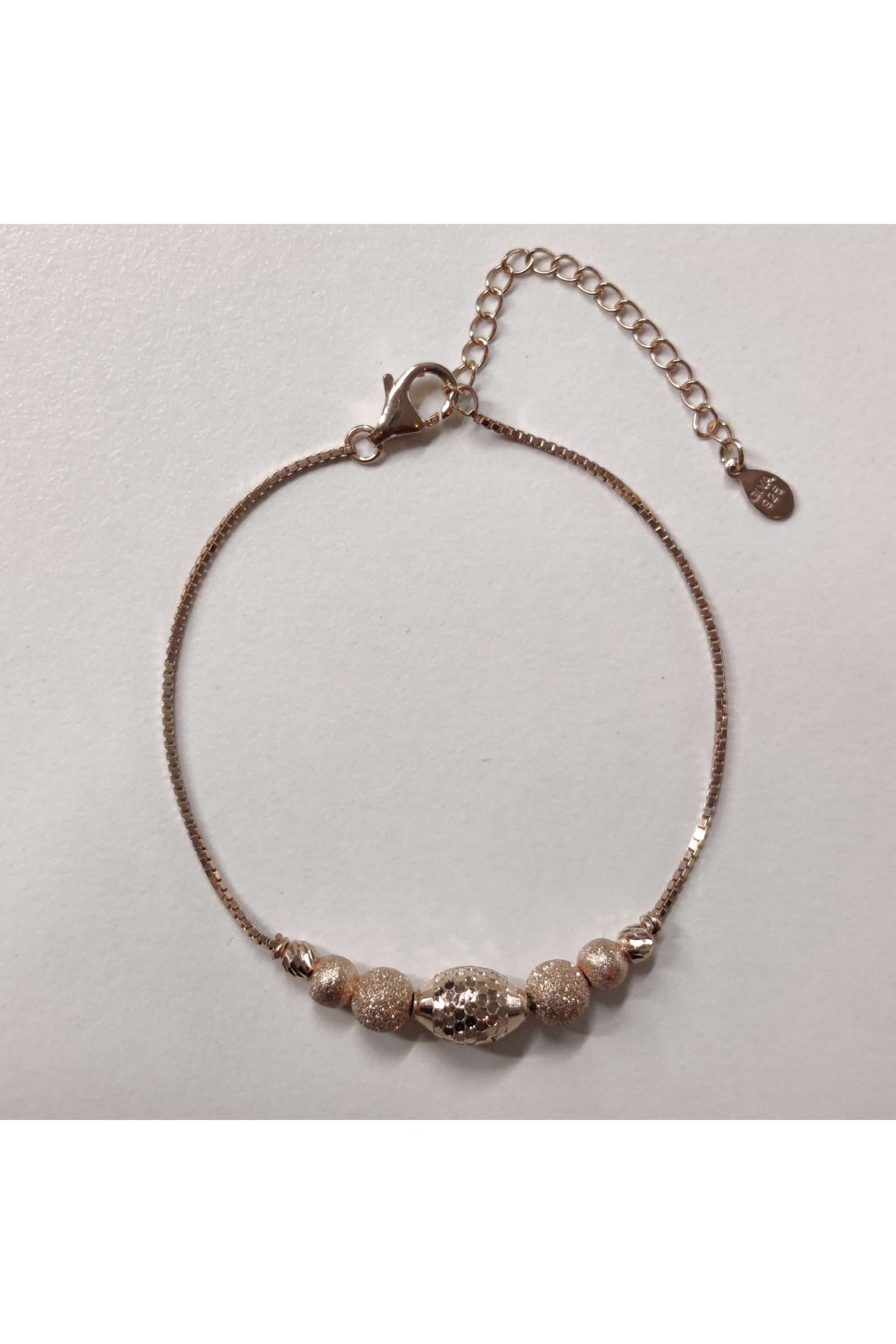 Rosegold-Beaded-Glow-Bracelet-For-Women