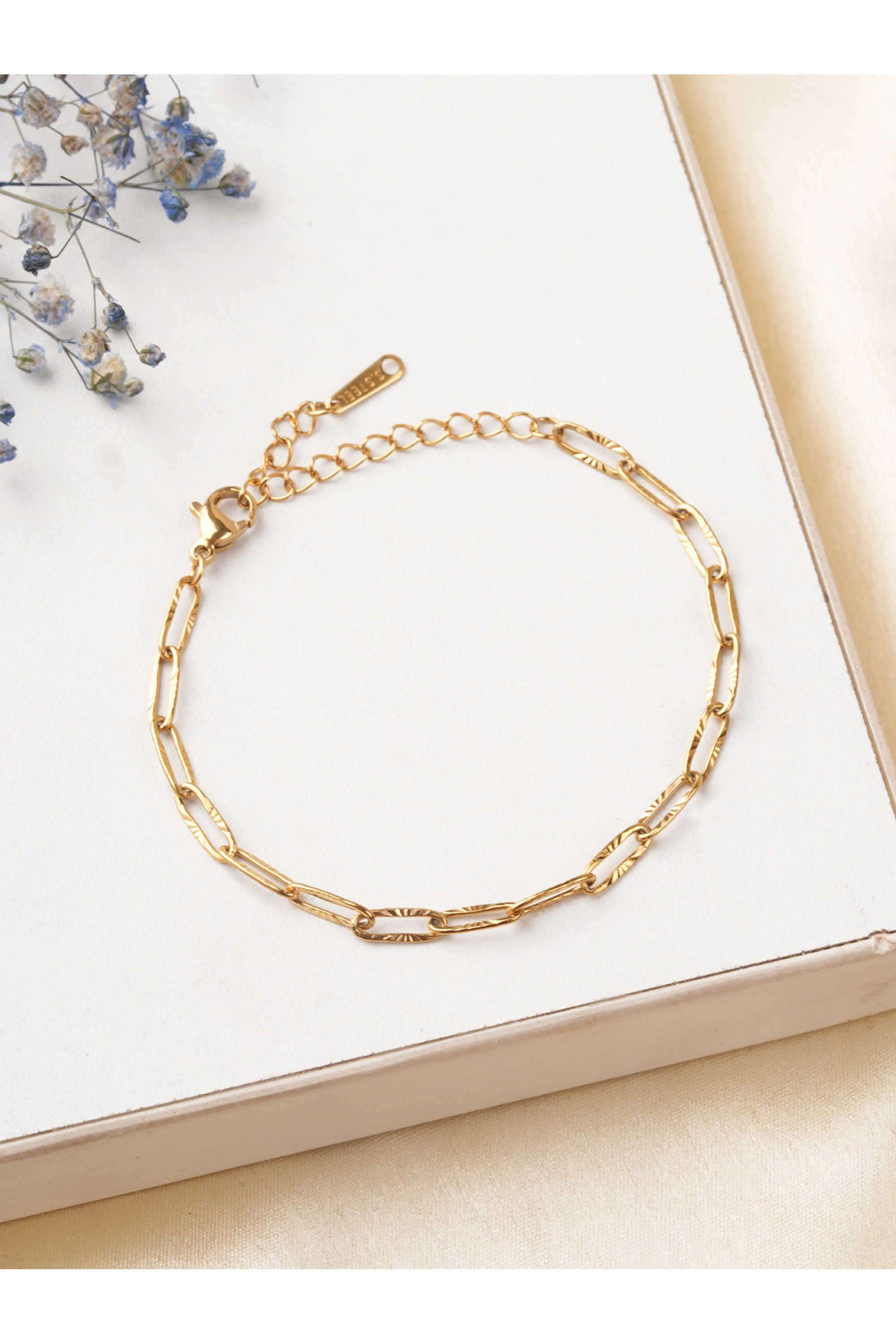 Link-Minimalist-Chain-Bracelet-for-Women---Waterproof-&-Anti-Tarnish
