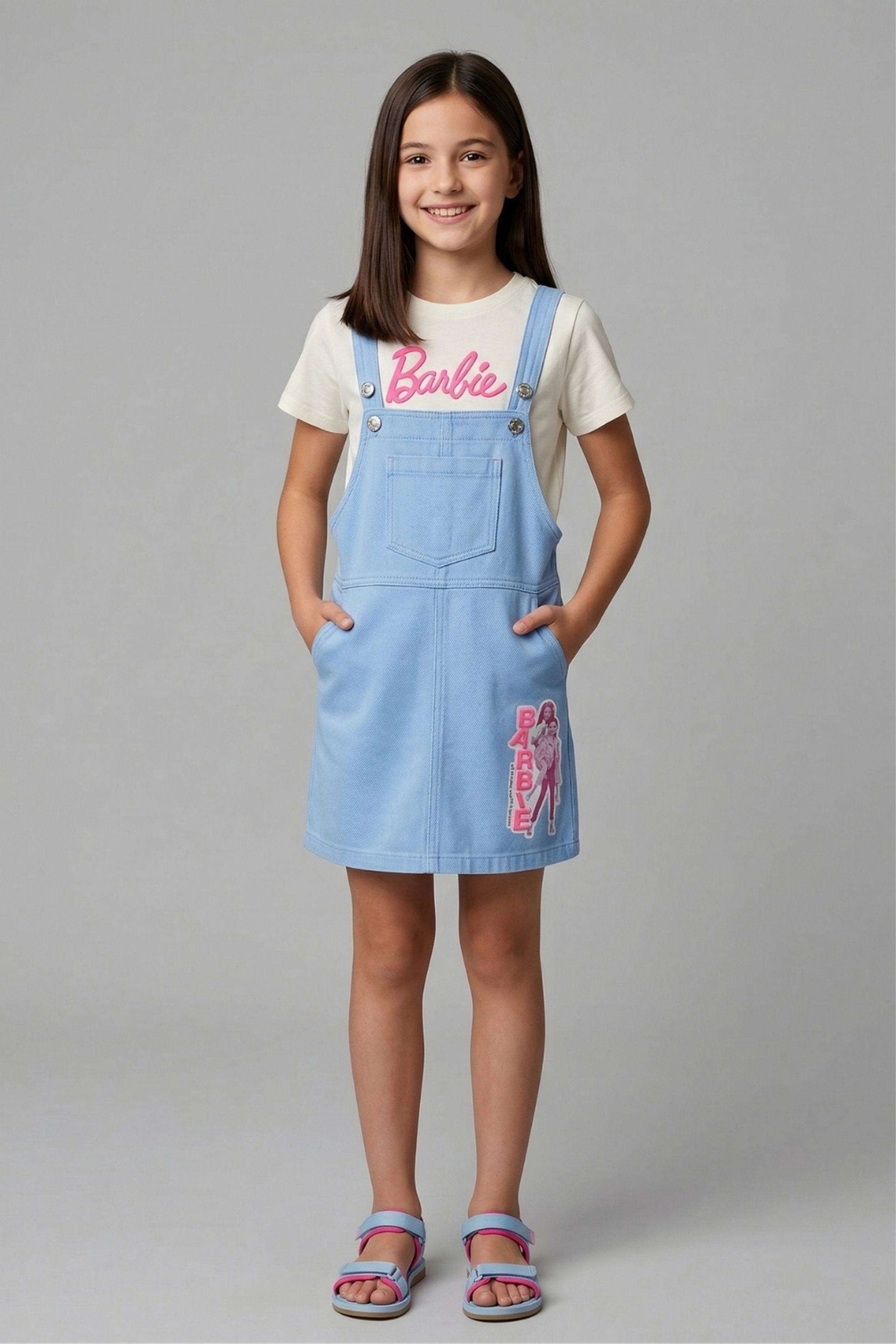 Solid-Cotton-Round-Neck-Girls-T-Shirt