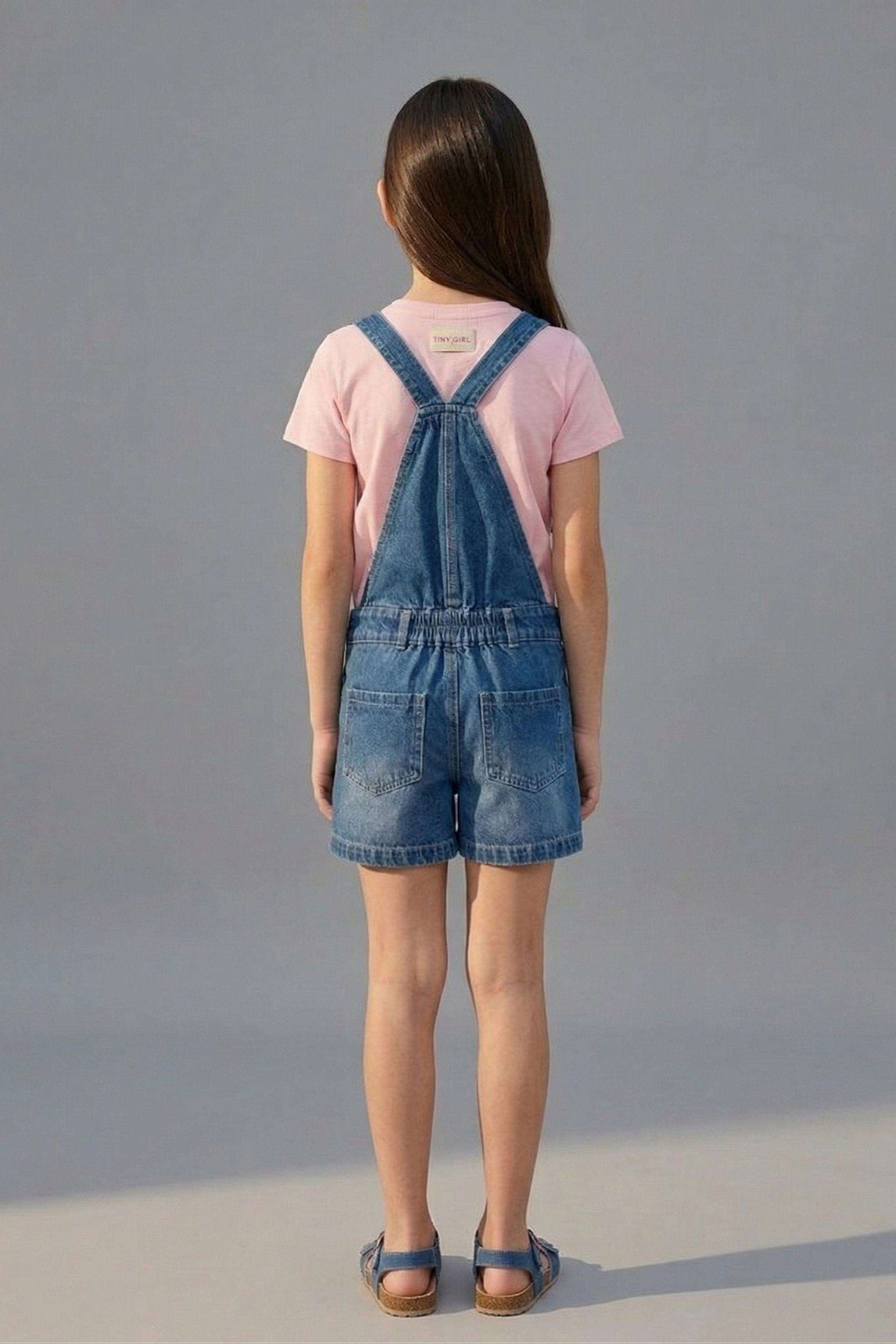 Solid-Cotton-Girls-Dungaree