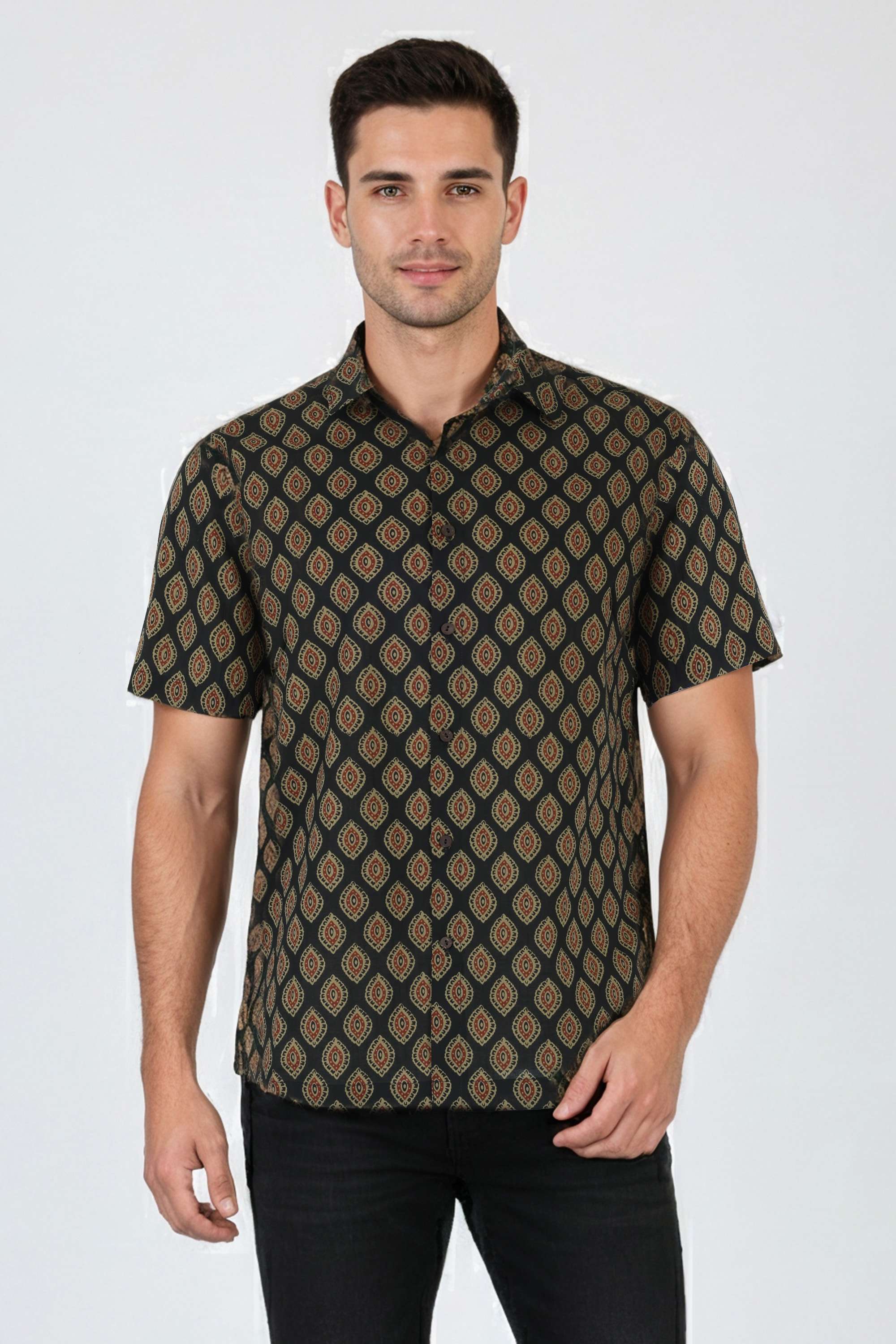 Printed-Cotton-Regular-Fit-Men-s-Casual-Wear-Shirt
