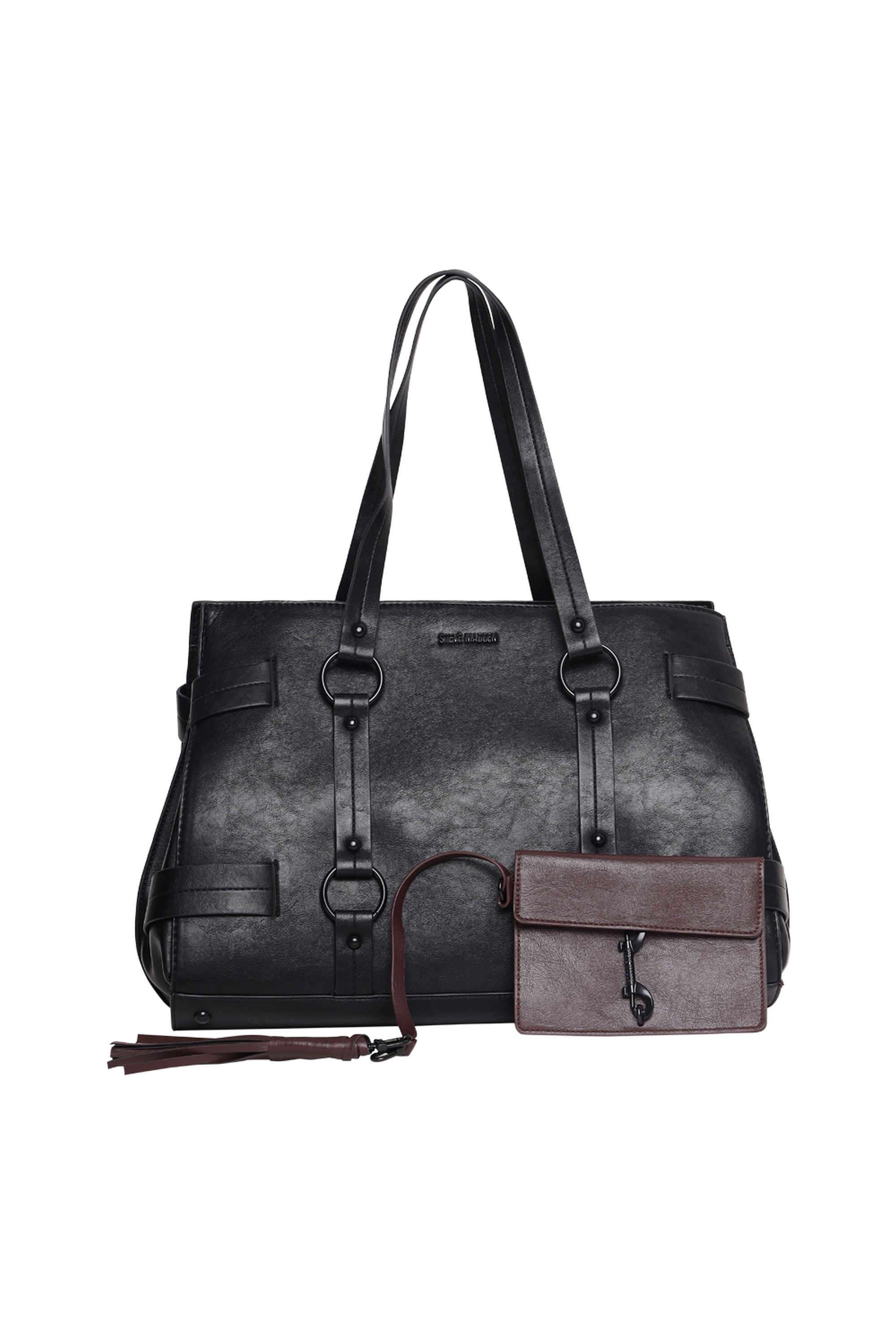 Zipper-PU-Women-Casual-Wear-Tote-Bag