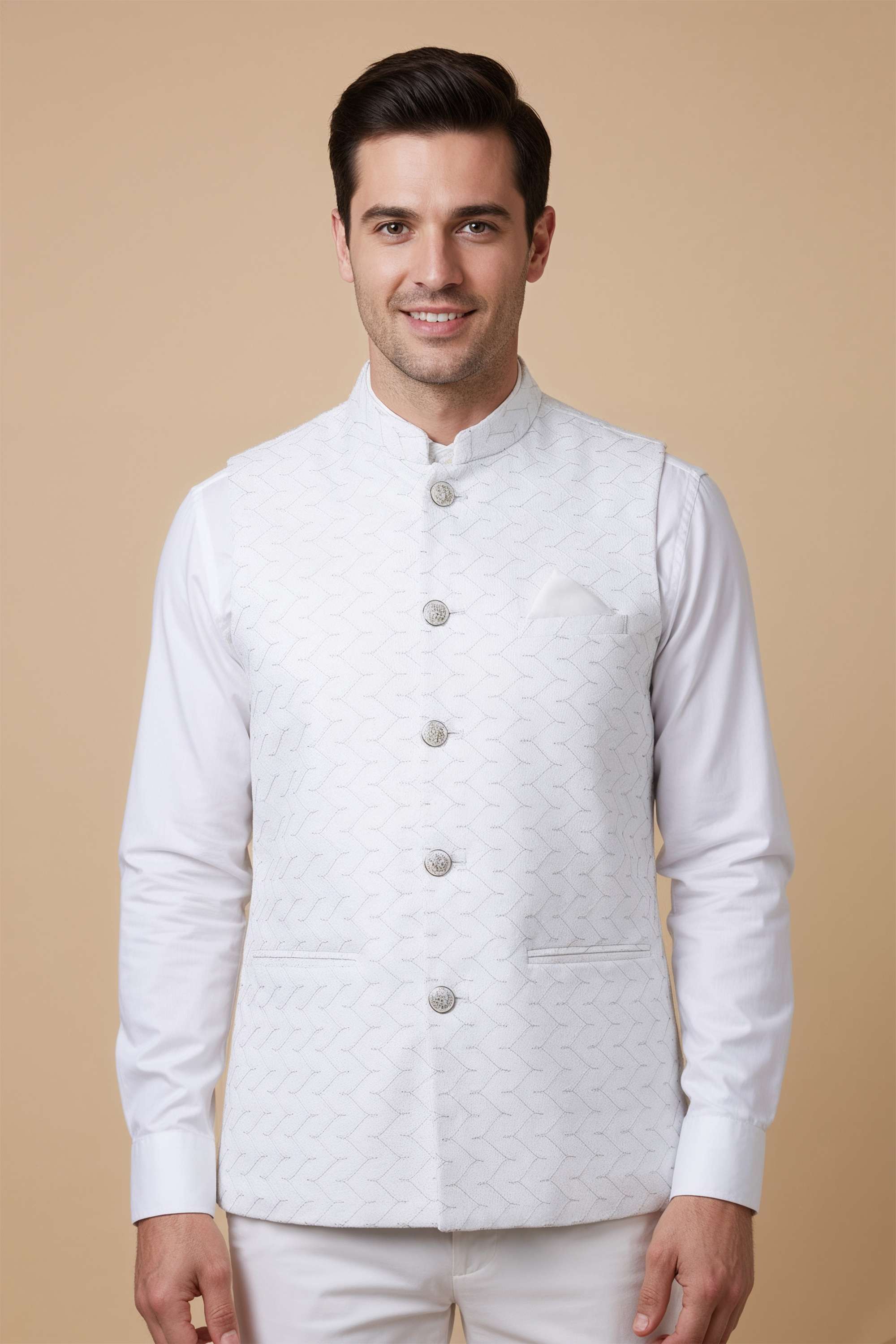 Polyester-Button-Regular-Fit-Men-Festive-Wear-Waistcoat