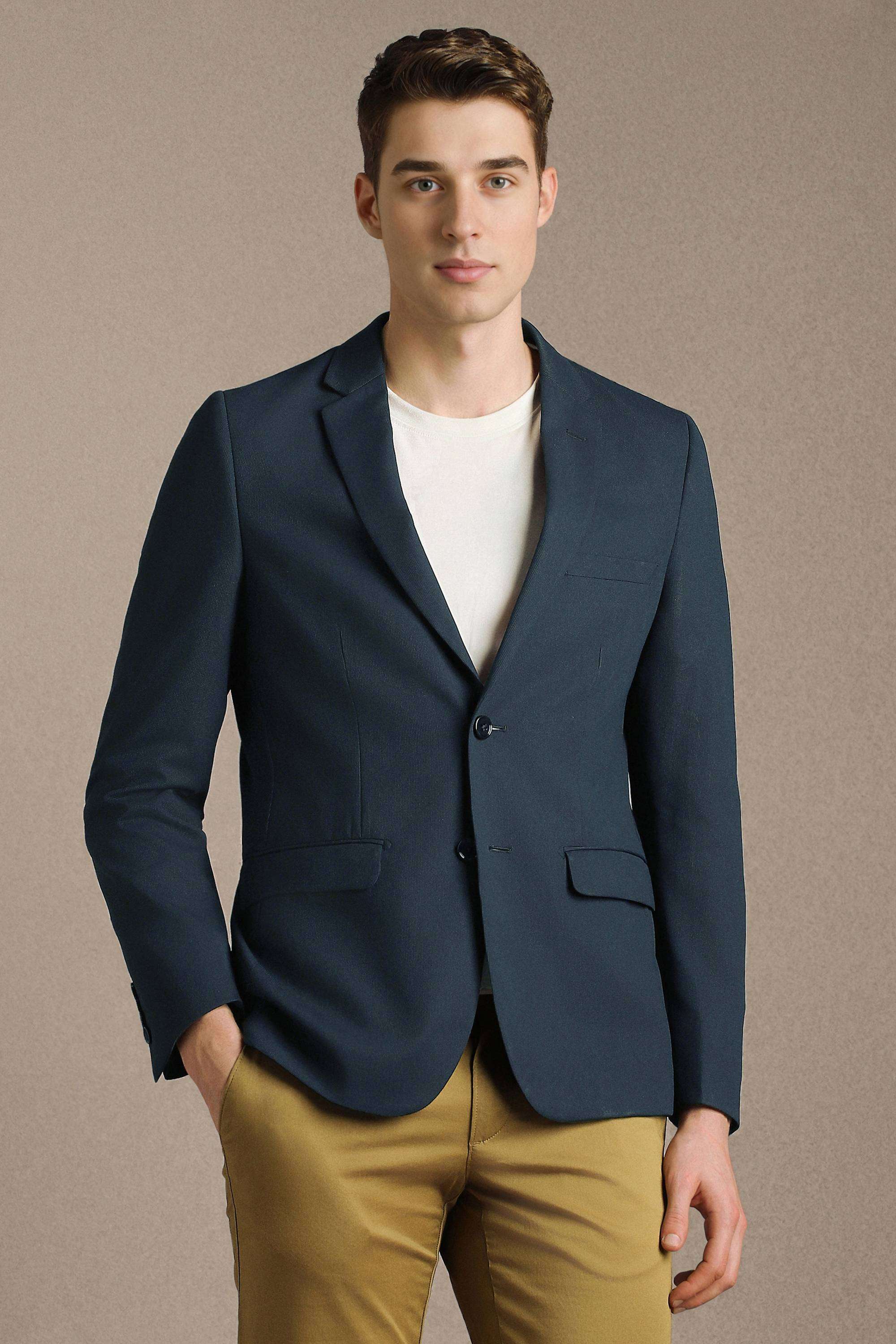 Textured-Nylon-Terry-Super-Slim-Fit-Men-s-Blazer