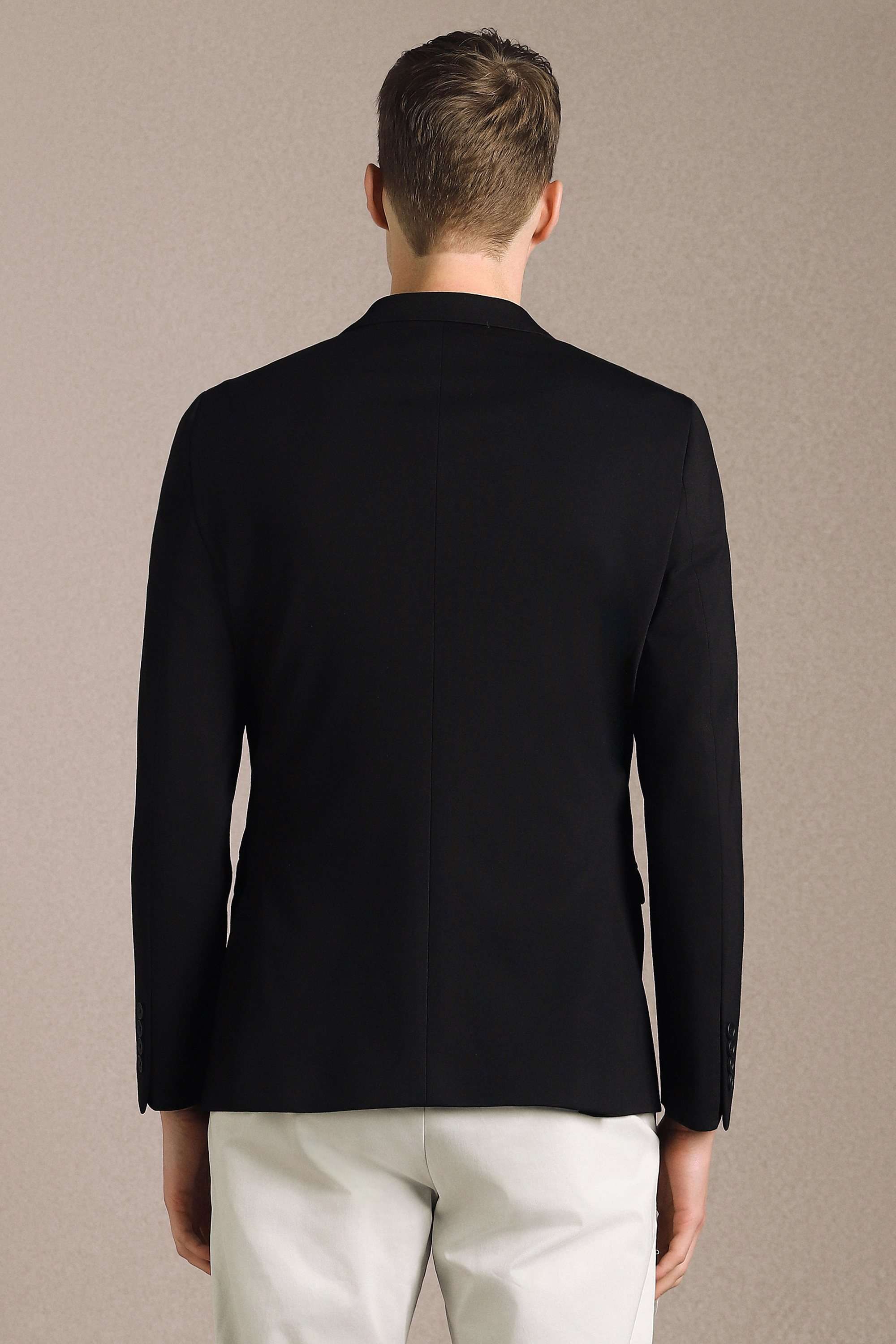 Solid-Polyester-Blend-Super-Slim-Fit-Men-s-Blazer