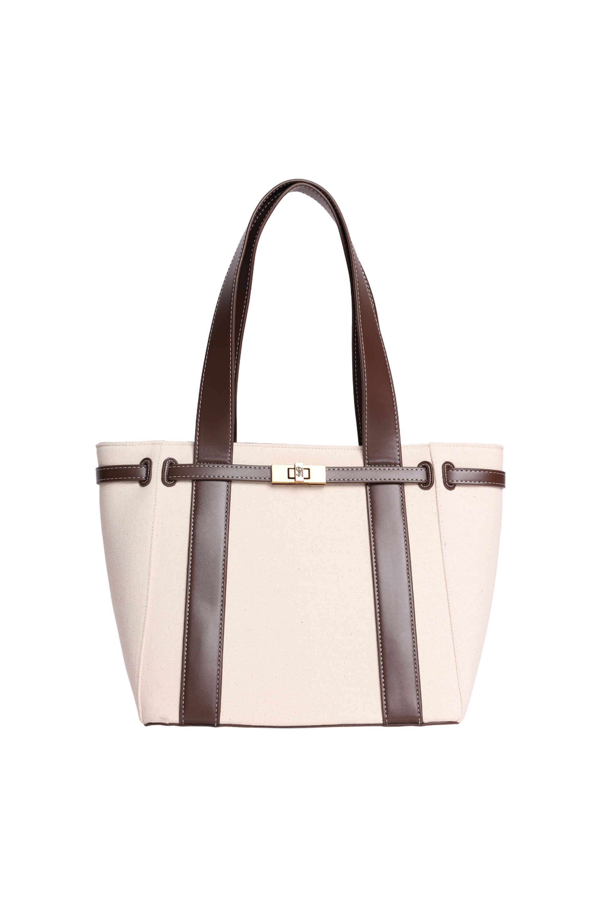 Zipper-Cotton-Women-Casual-Wear-Tote-Bag