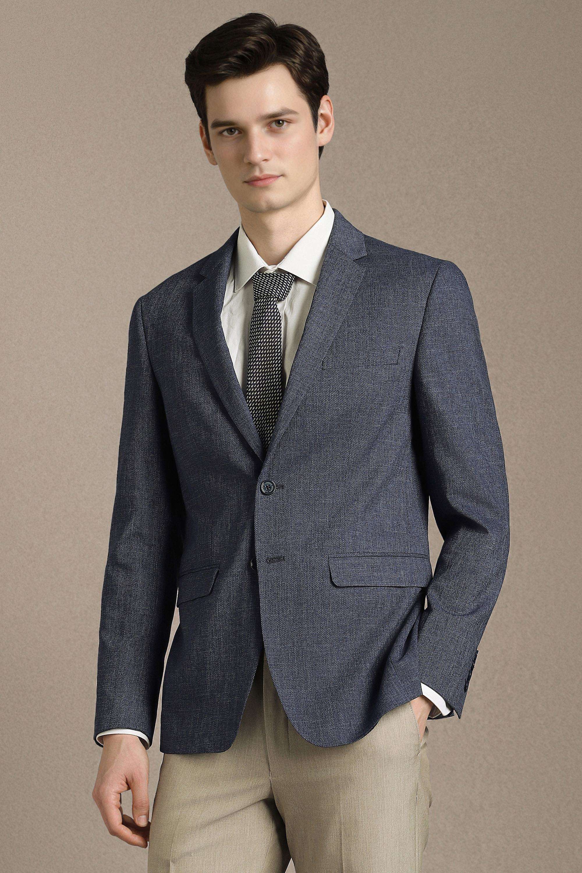 Textured-Polyester-Viscose-Slim-Fit-Men-s-Blazer