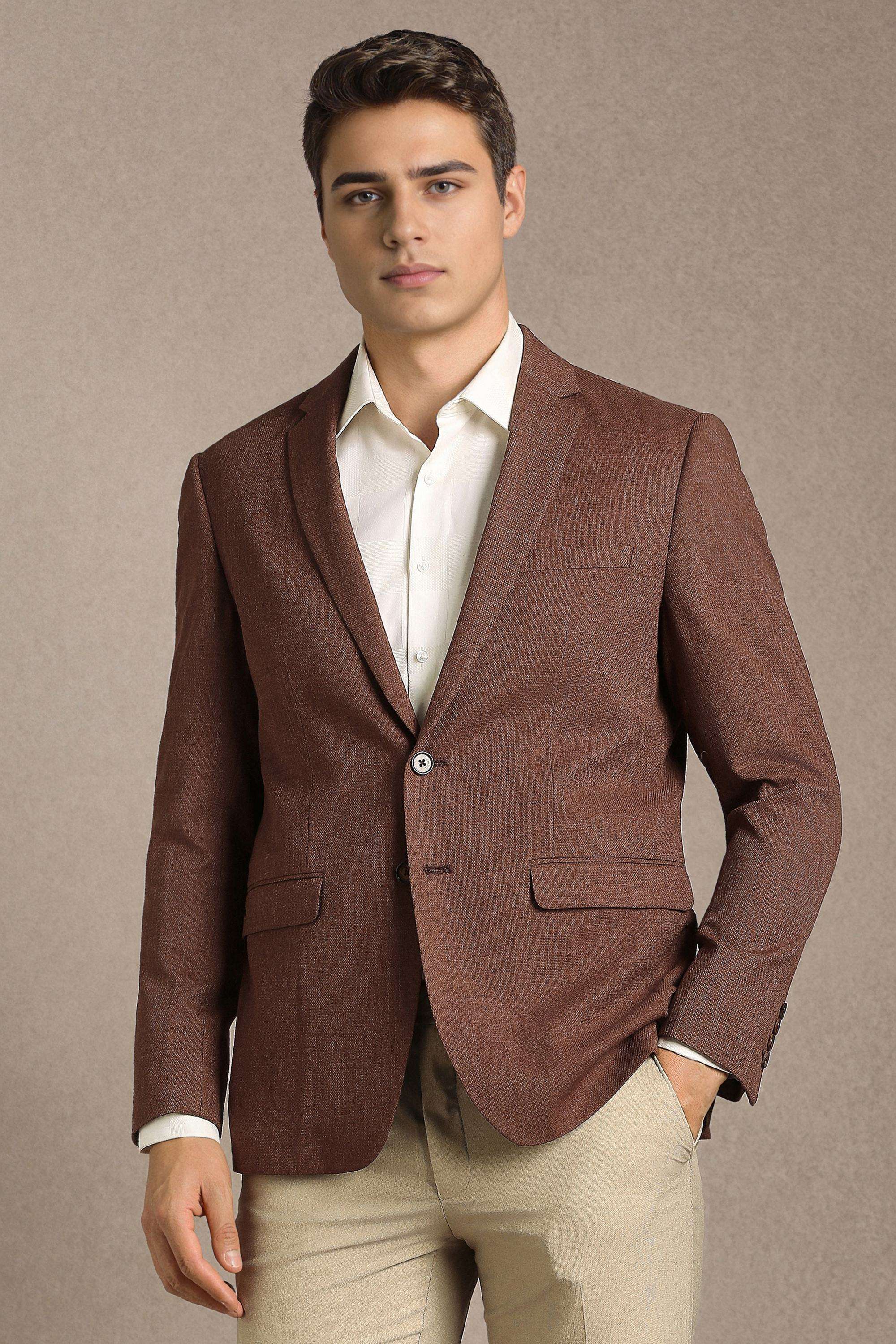 Textured-Polyester-Viscose-Slim-Fit-Men-s-Blazer