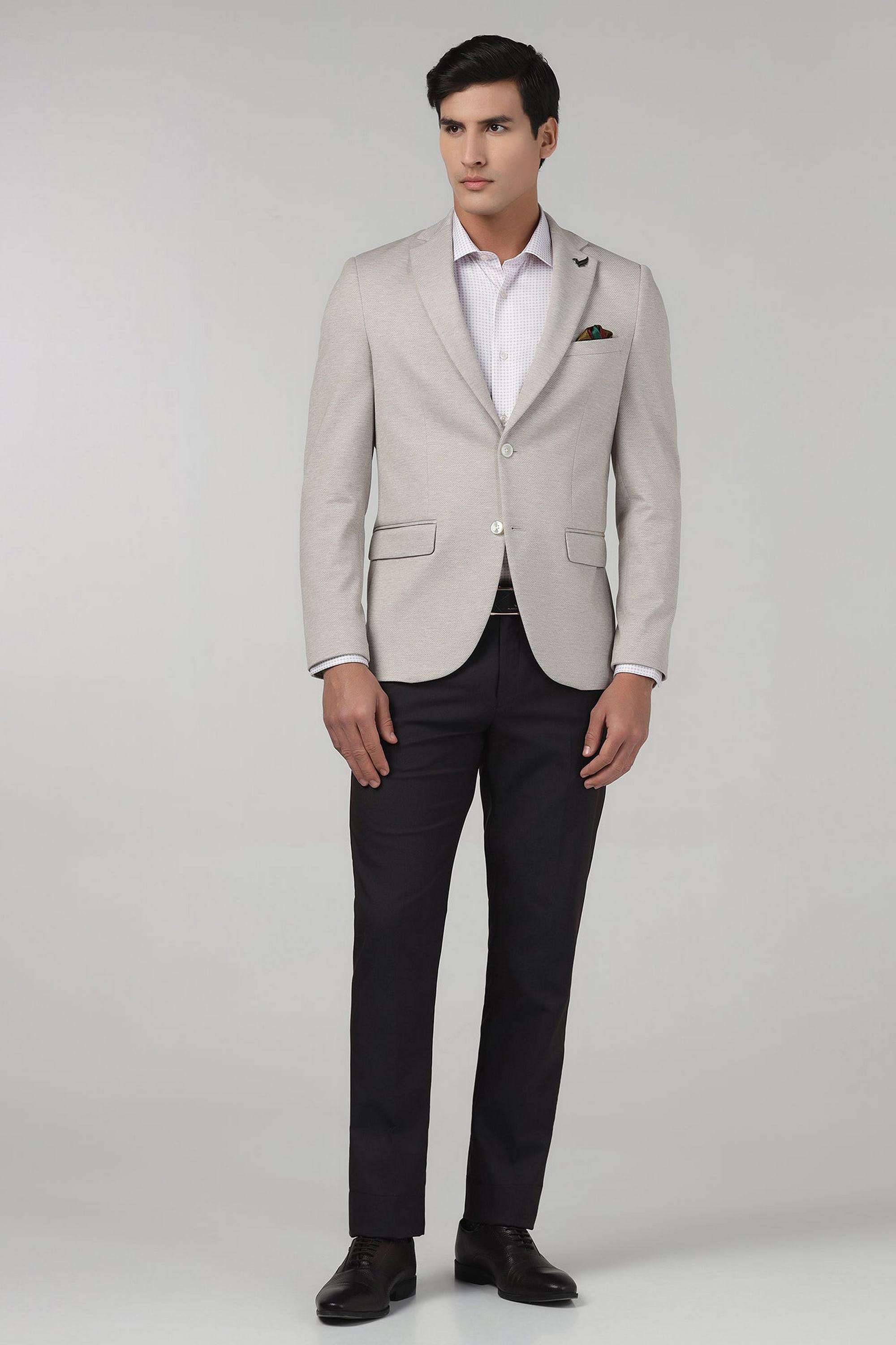 Solid-Polyester-Viscose-Slim-Fit-Men-s-Formal-Blazer