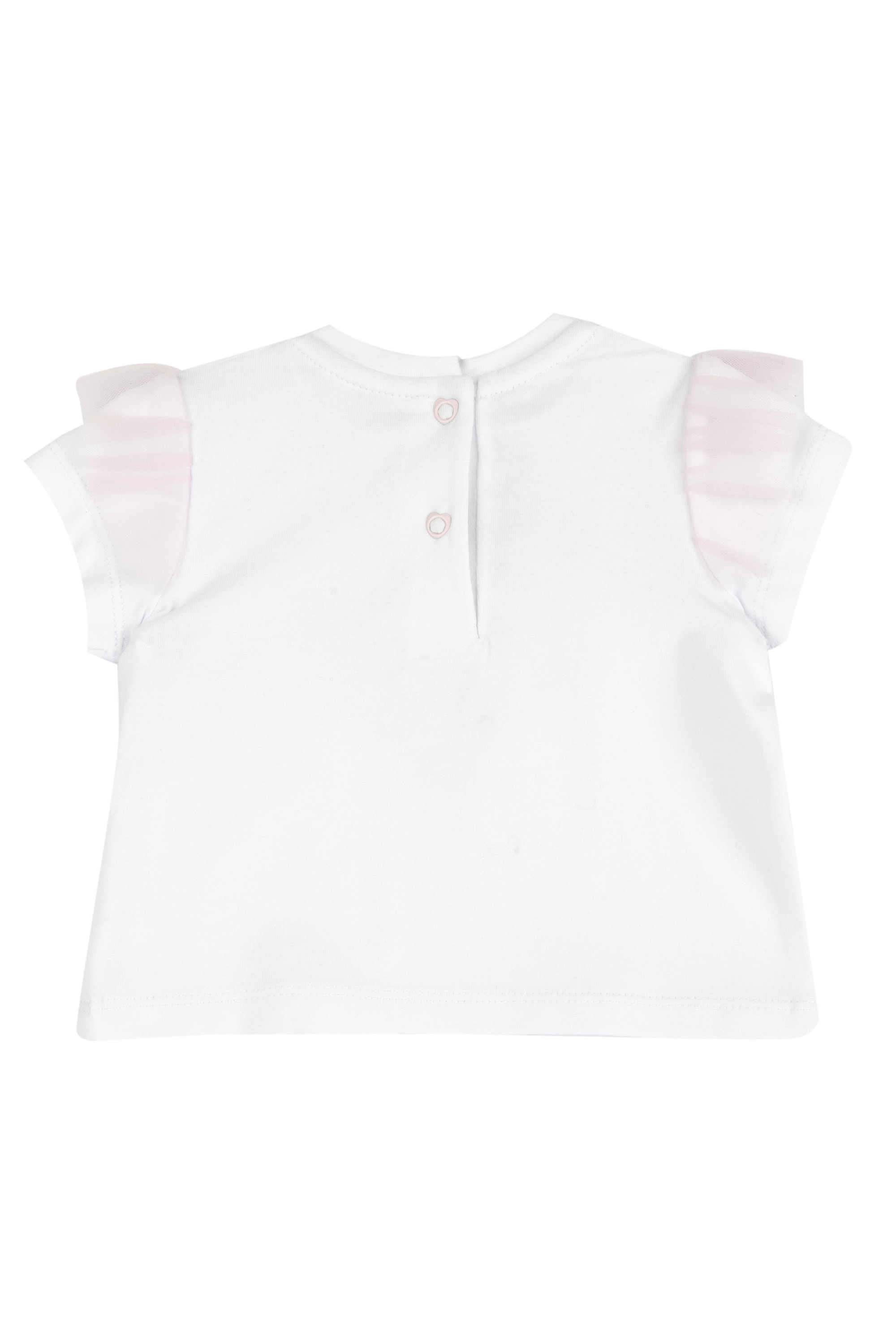 Graphic-Print-Cotton-Blend-Round-Neck-Infant-Girls-T-Shirt