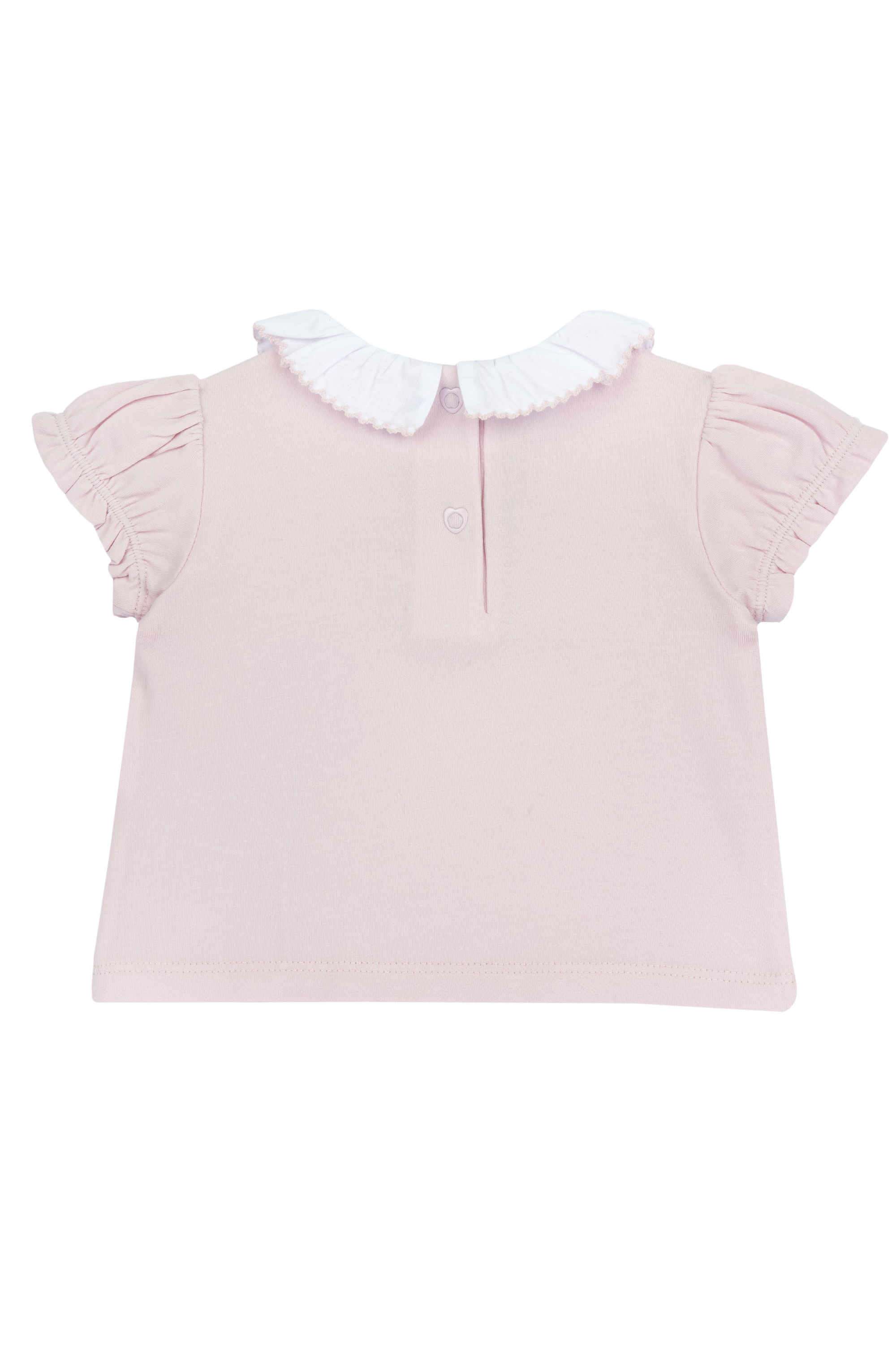 Embroidered-Cotton-Blend-Round-Neck-Infant-Girls-T-Shirt
