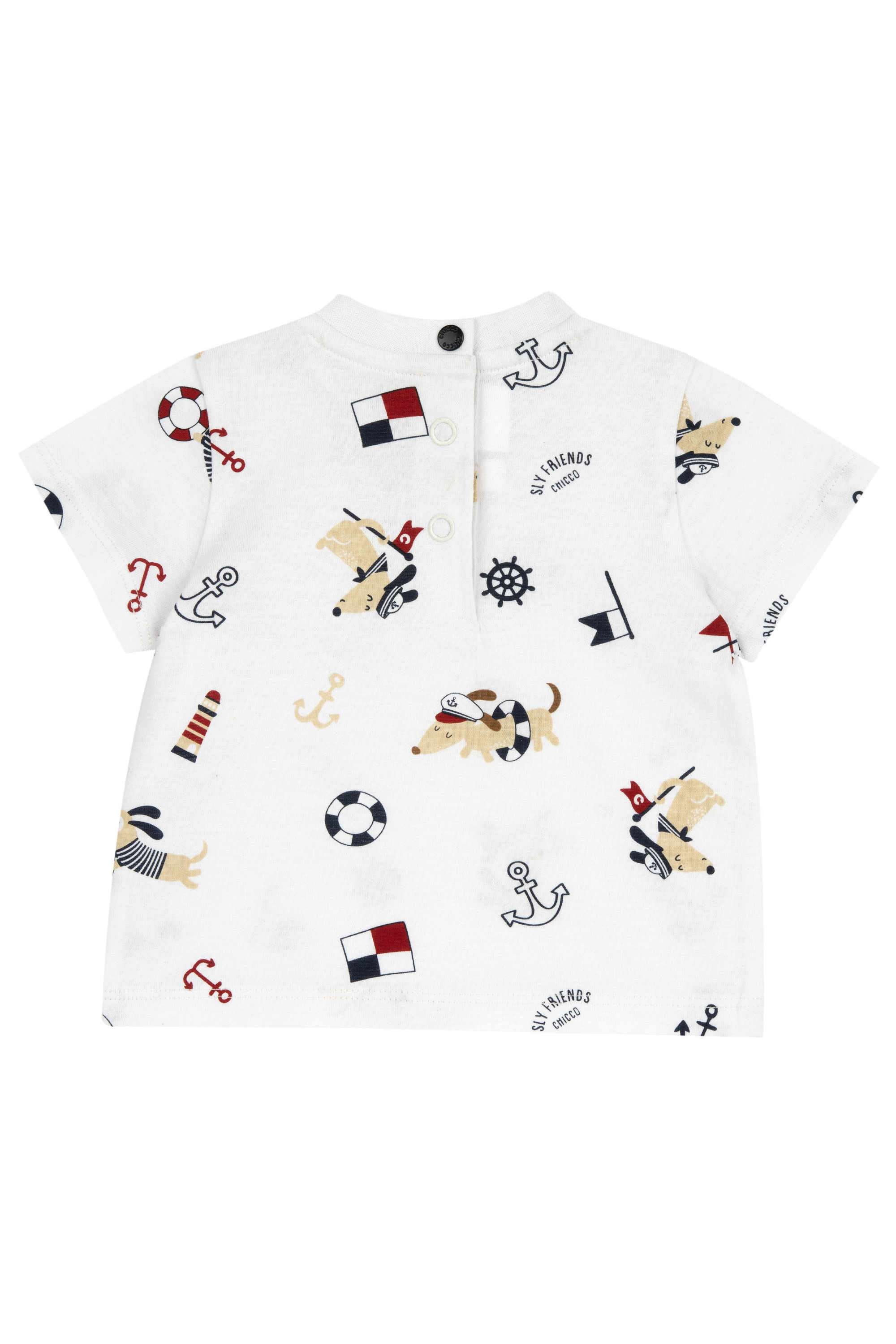 Graphic-Print-Jersey-Round-Neck-Boys-T-Shirt