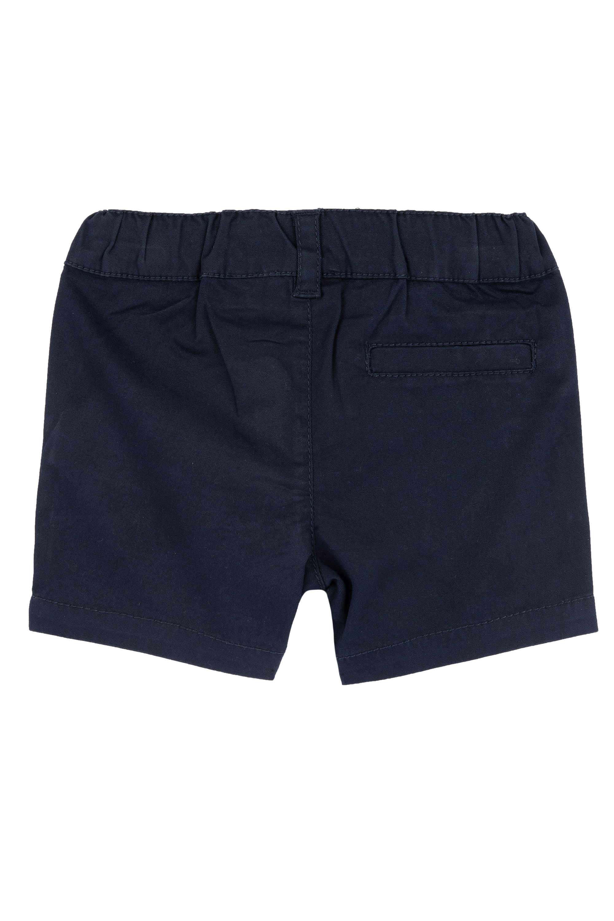 Solid-Cotton-Blend-Regular-Fit-Infant-Boys-Shorts