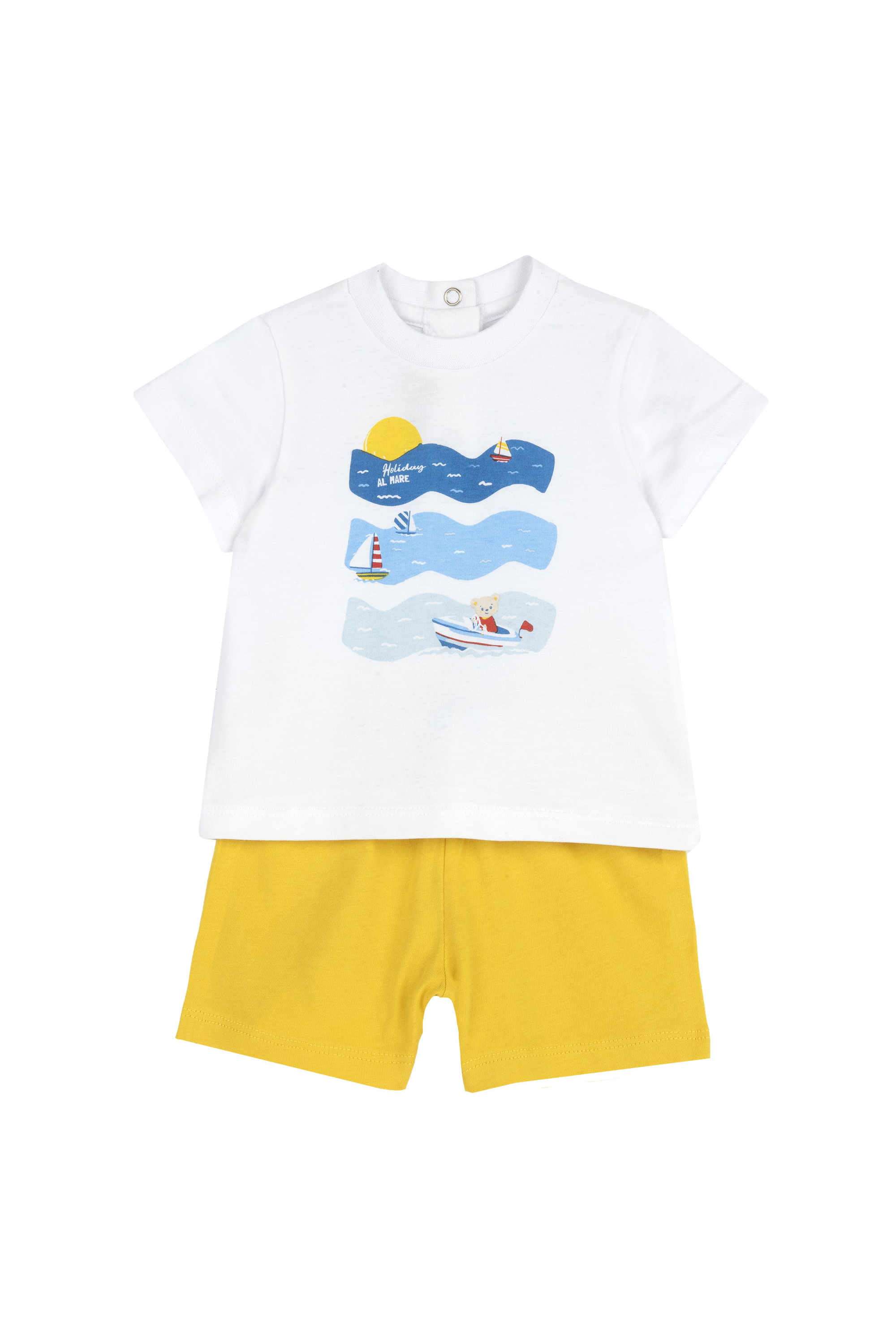 Graphic-Print-Jersey-Round-Neck-Infant-Boys-Casual-Wear-Clothing-Set