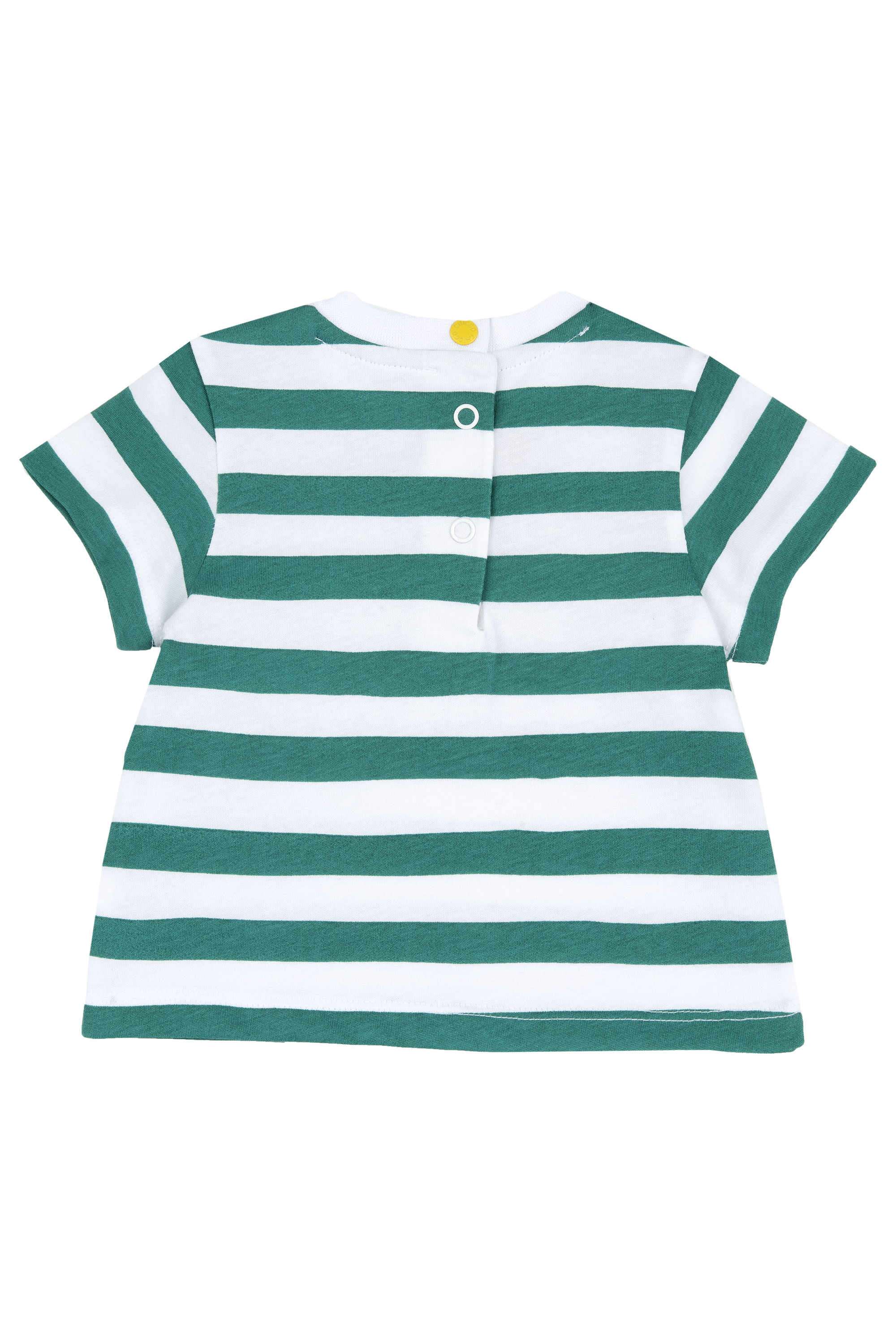 Stripes-Jersey-Round-Neck-Infant-Boys-T-Shirt