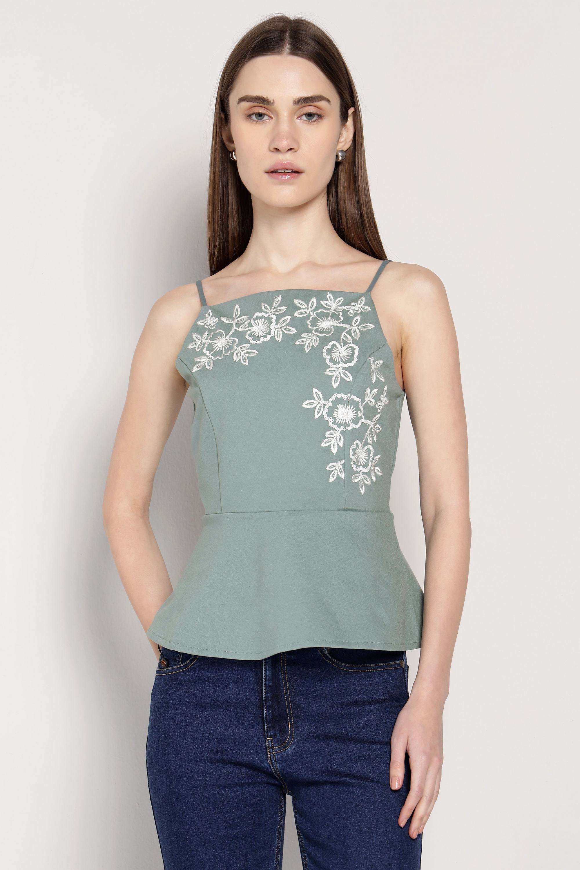 Solid-Viscose-Women-s-Top