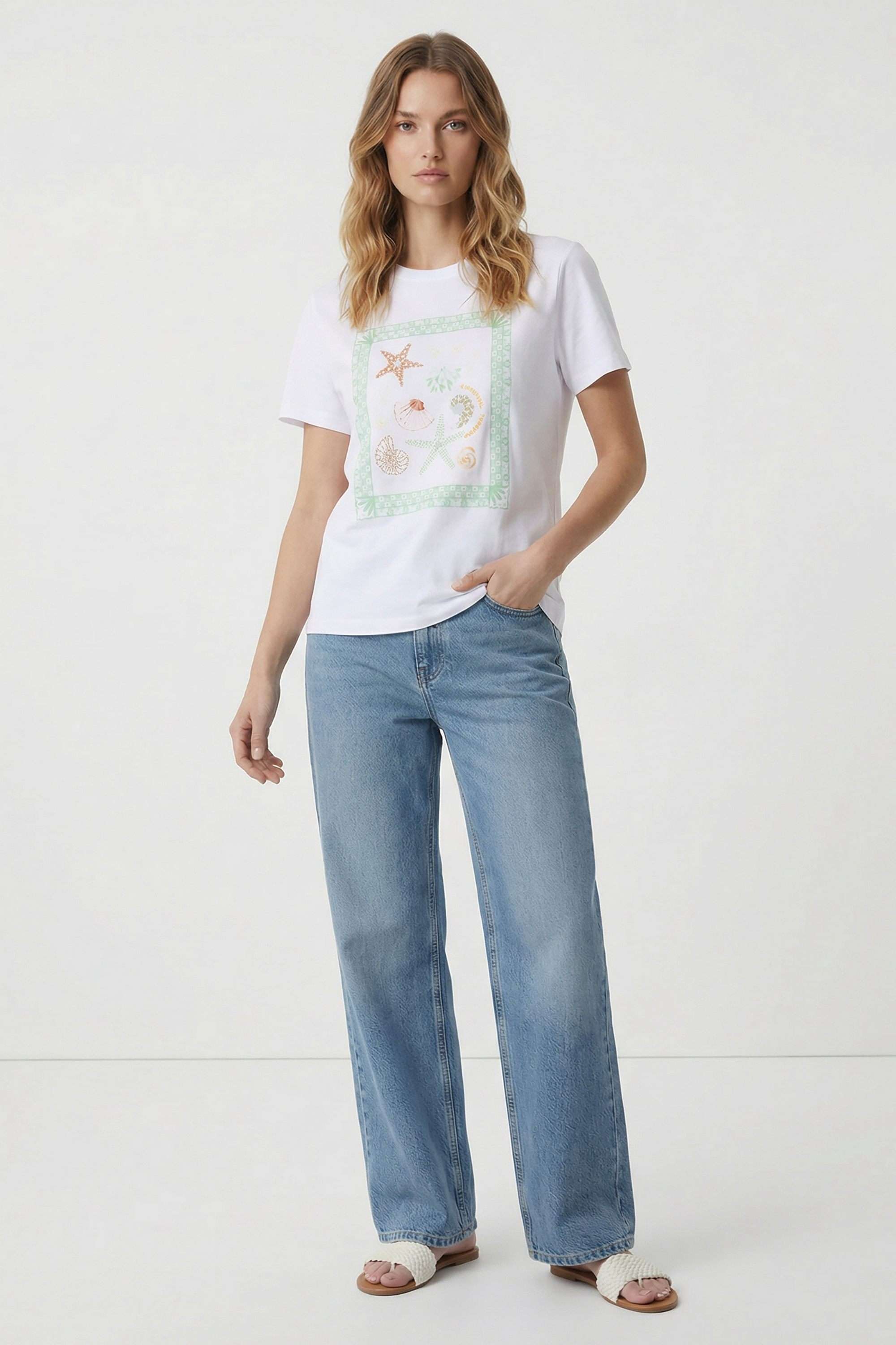 Graphic-Print-Cotton-Round-Neck-Women-s-T-Shirt